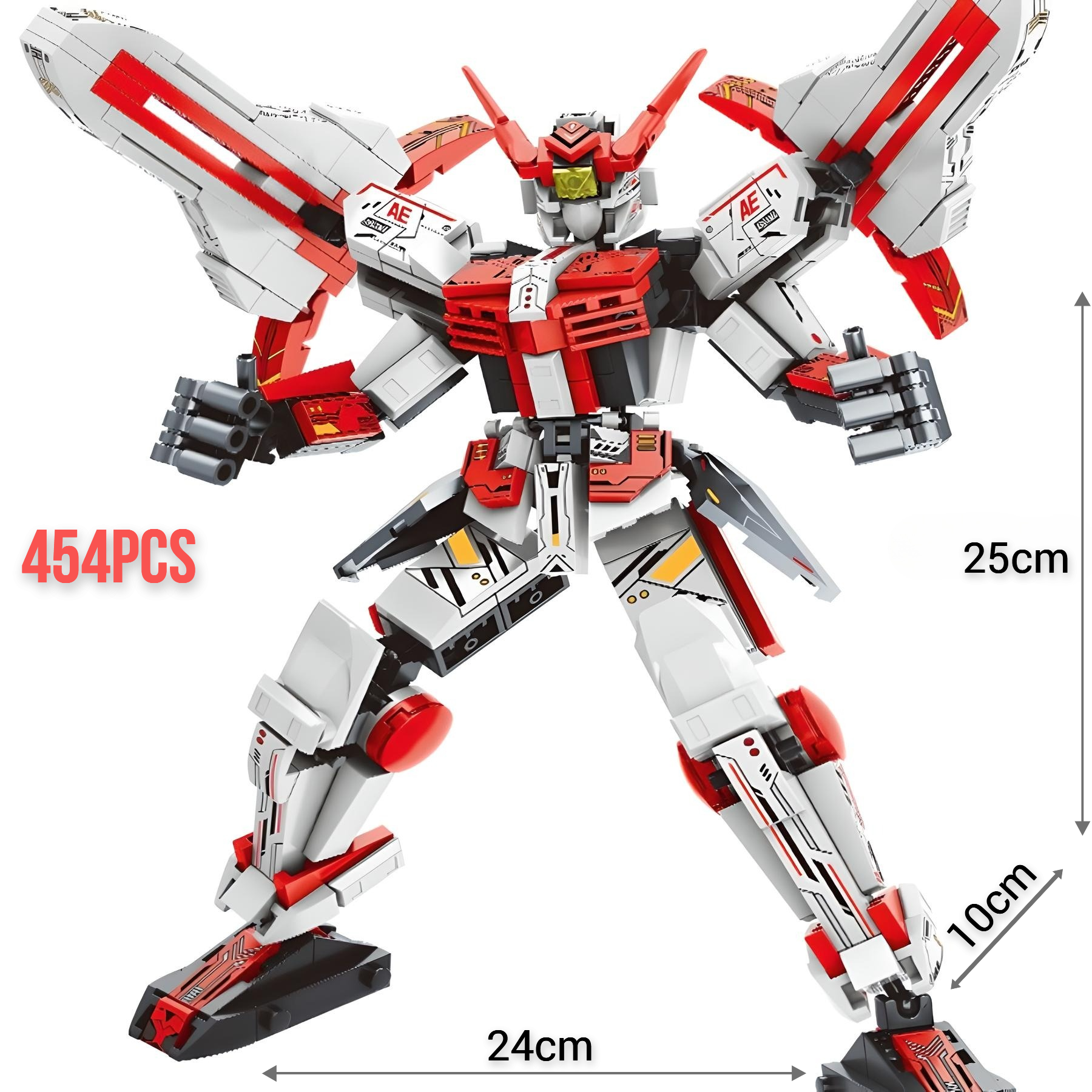 LEGO ĐỒ chơi lắp ghép 𝐌𝐎𝐁𝐈𝐋𝐄 𝐒𝐔𝐈𝐓 𝐆𝐔𝐍𝐃𝐀𝐌 700 chi tiết