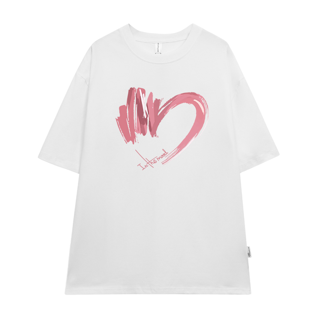 Áo thun couple trái tim local brand form rộng ATD783 Miucho cotton cổ tròn in graphic_thumbnail_9