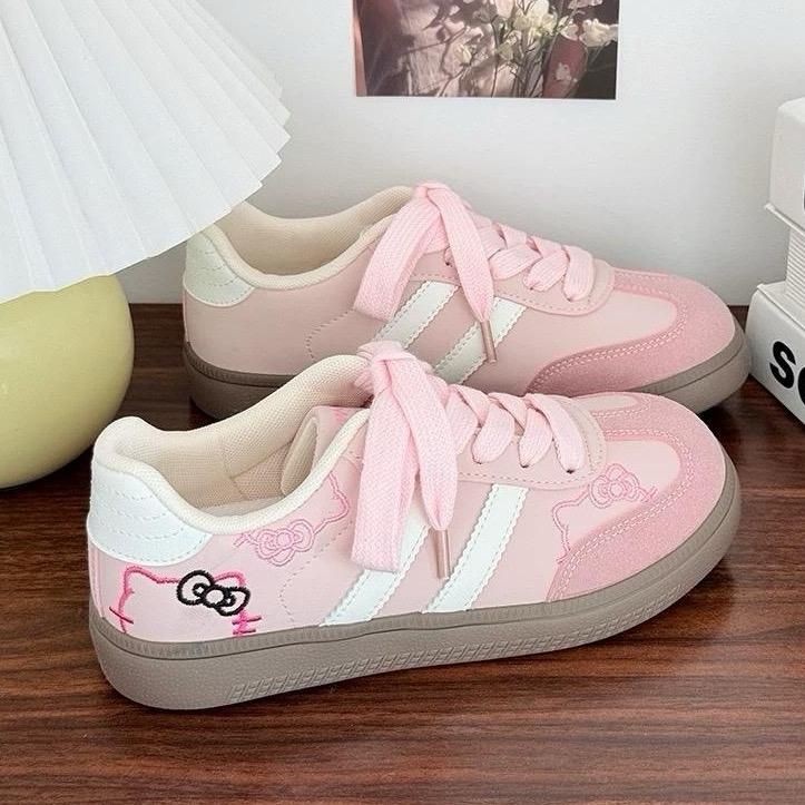 Giày Thể Thao Nữ Họa Tiết Siêu Xinh Siêu Nhẹ Chống trơn trượt Myechi