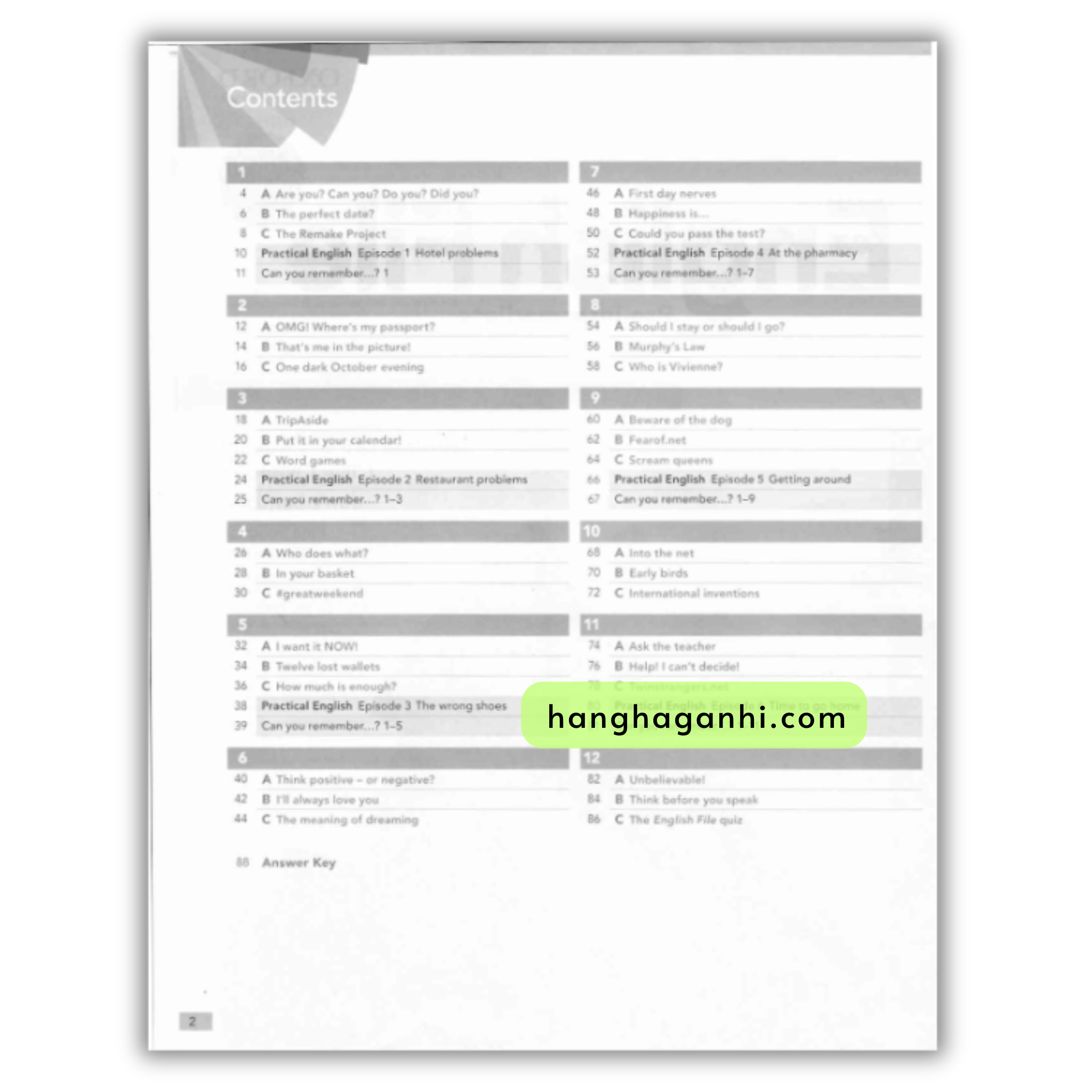 English File: Pre-Intermediate Workbook with Key (Fourth Edition)_thumbnail_1