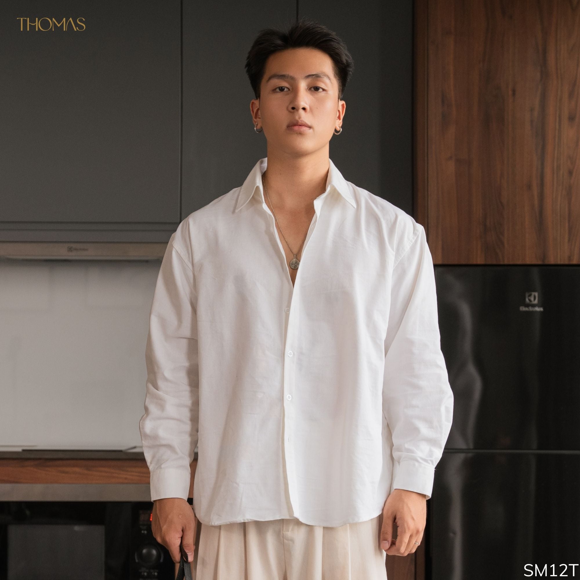 Áo Sơ Mi Dài Tay Kevin Vải Linen Form Relaxed_thumbnail_6