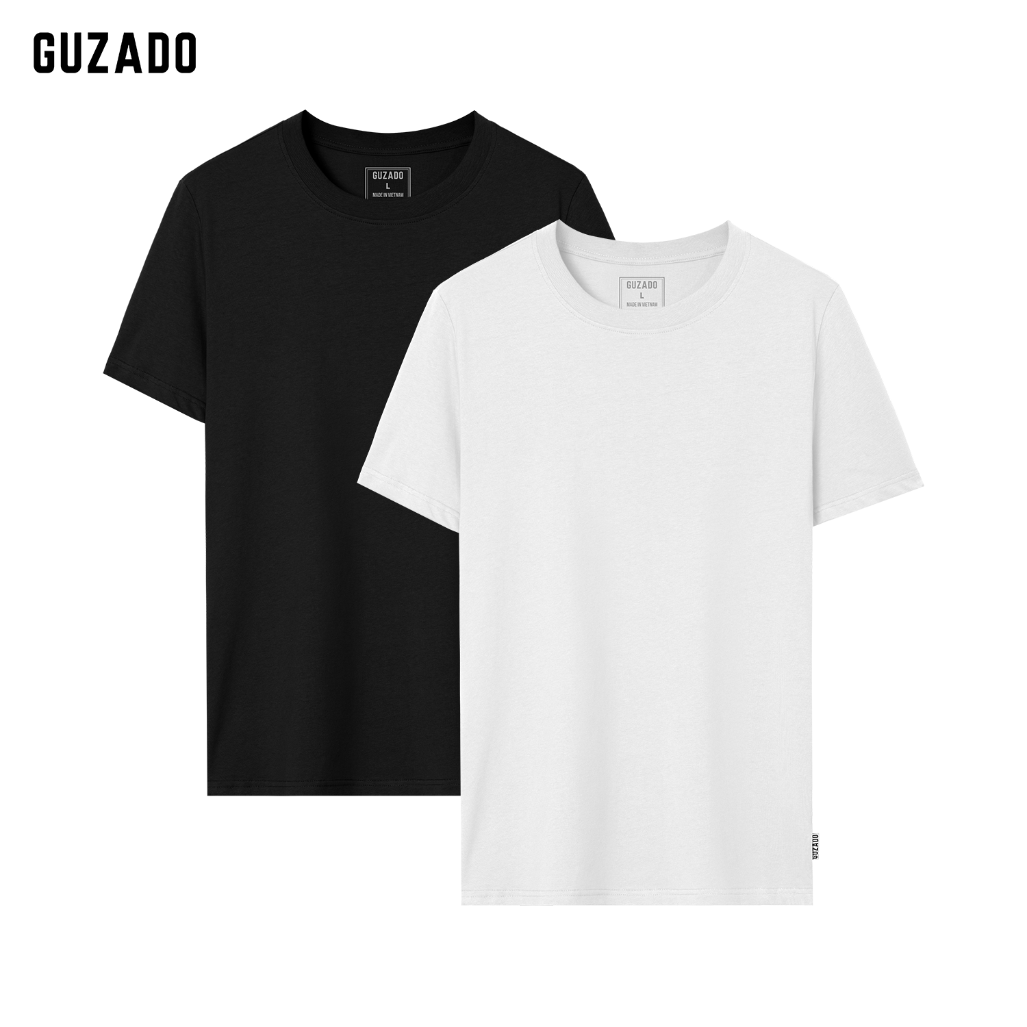 Combo 2 Áo Thun Nam GUZADO Vải Cotton 220gsm CB2GTS05_thumbnail_16