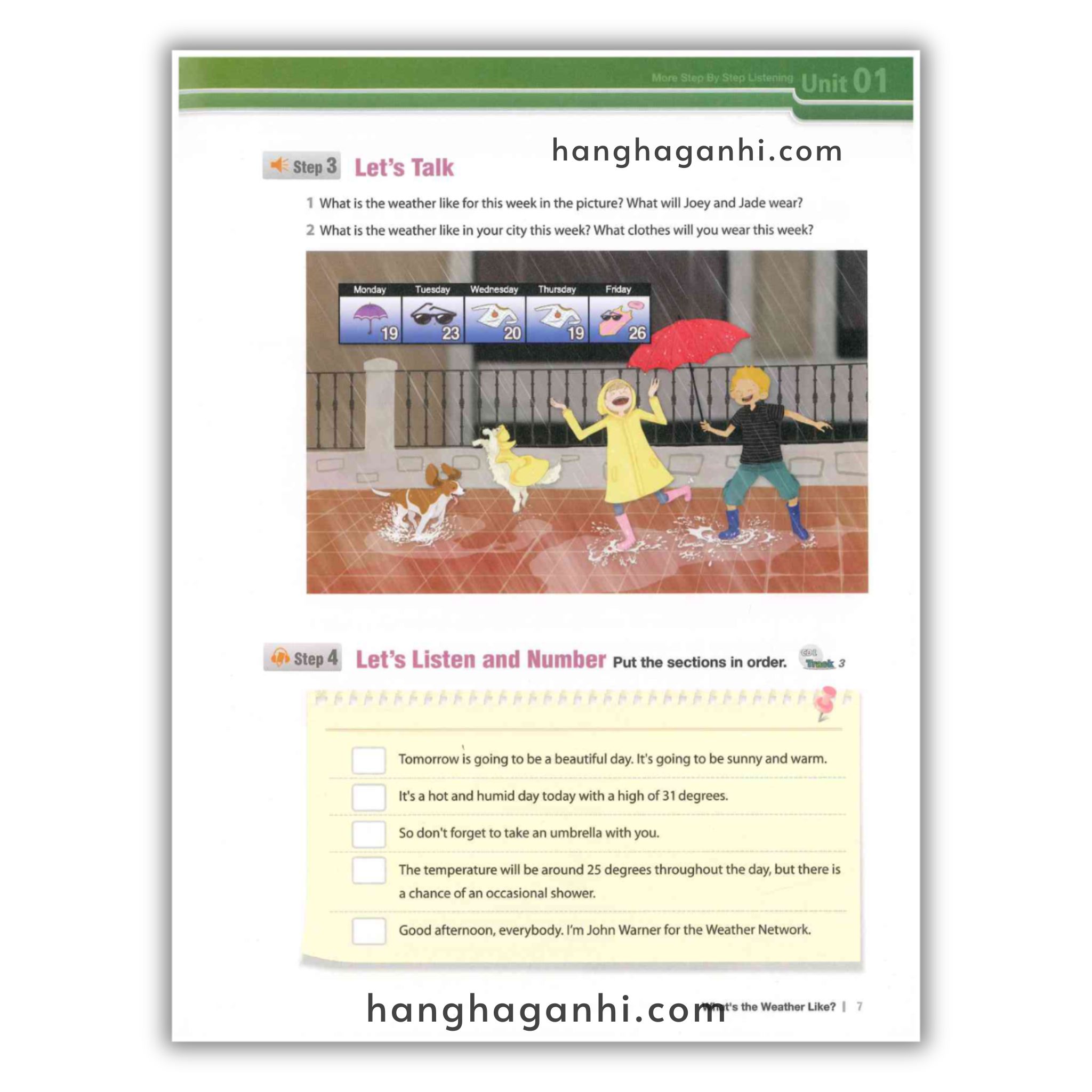 More Step By Step Listening Level 1,2,3  Bộ 3 cuốn kèm File nghe_thumbnail_26