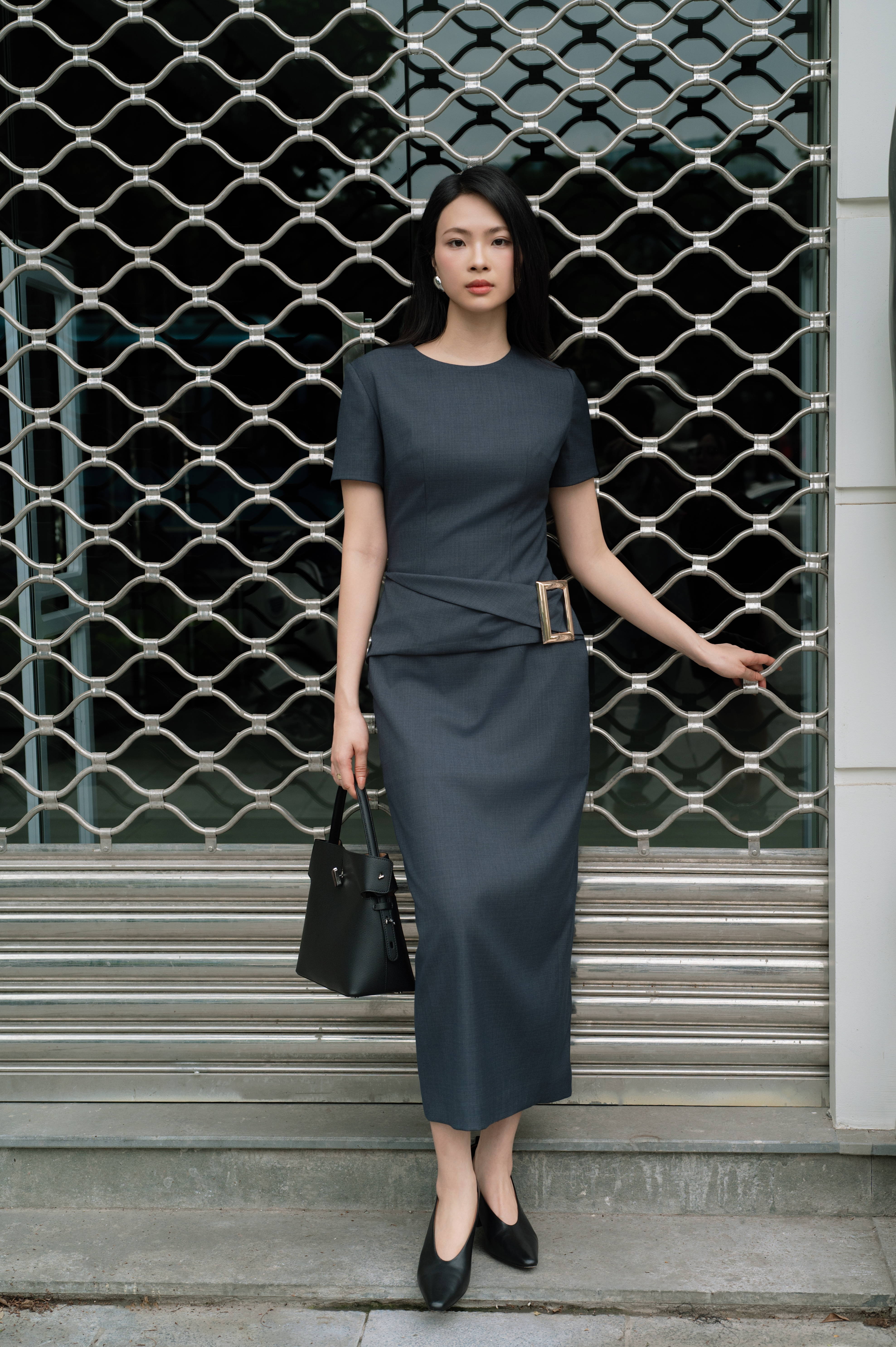 SOPHIA DRESS - Dark grey_thumbnail_0