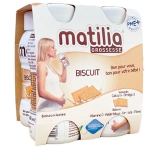 SỮA NƯỚC MATILIA  200ml lốc/4 Biscuit