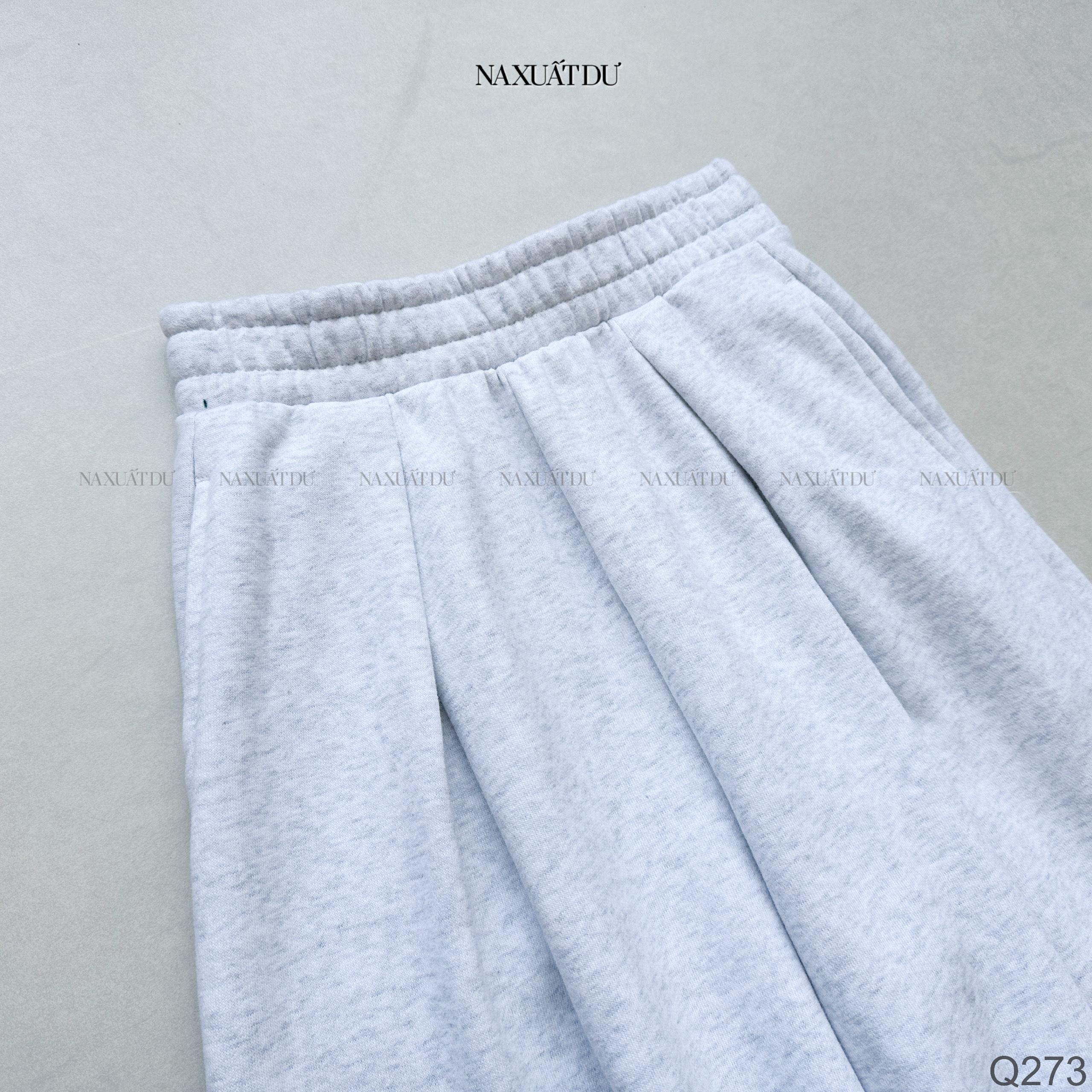 Quần nỉ bông 