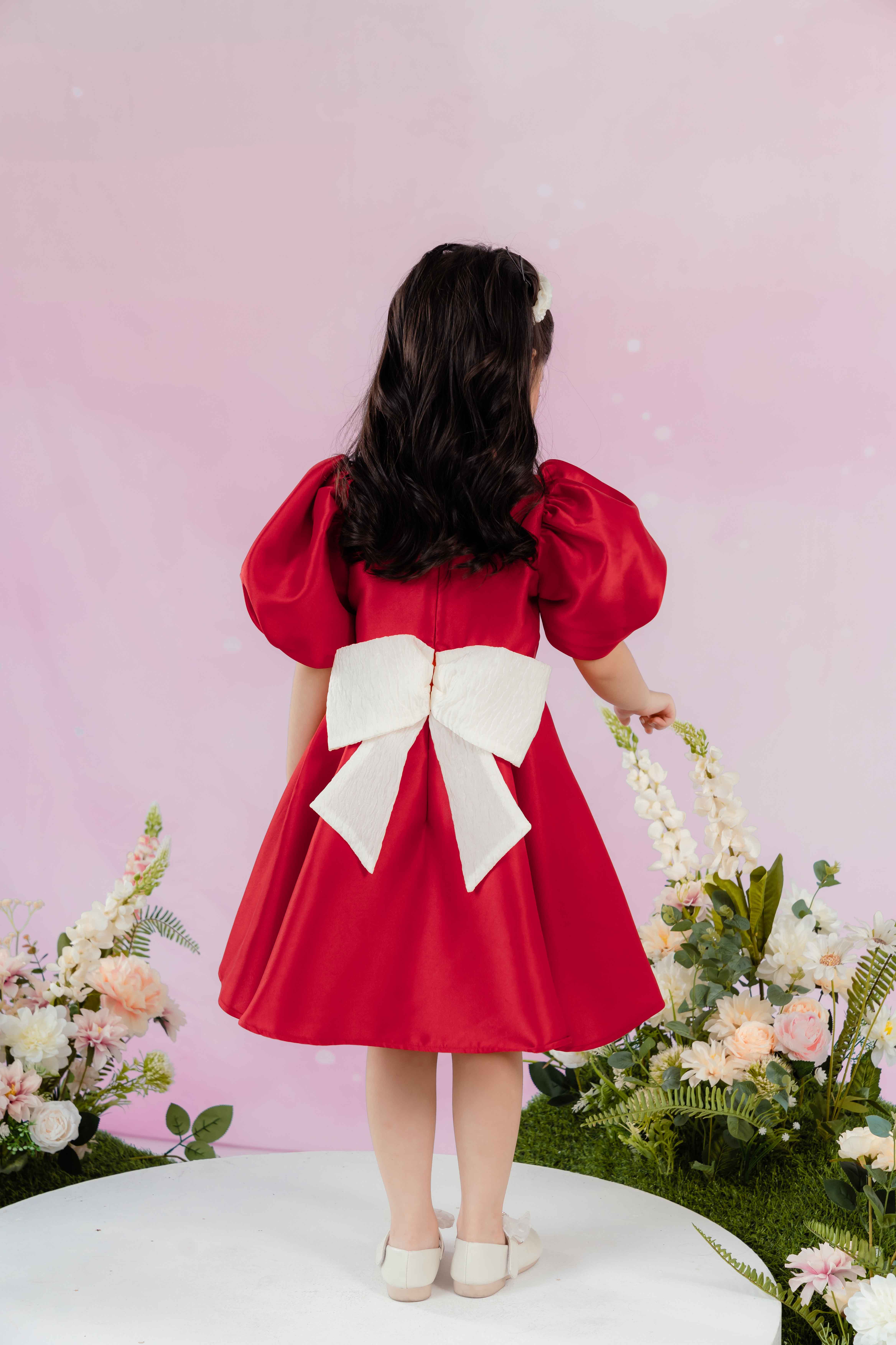 Váy tafta tay bồng khoét vai_thumbnail_2