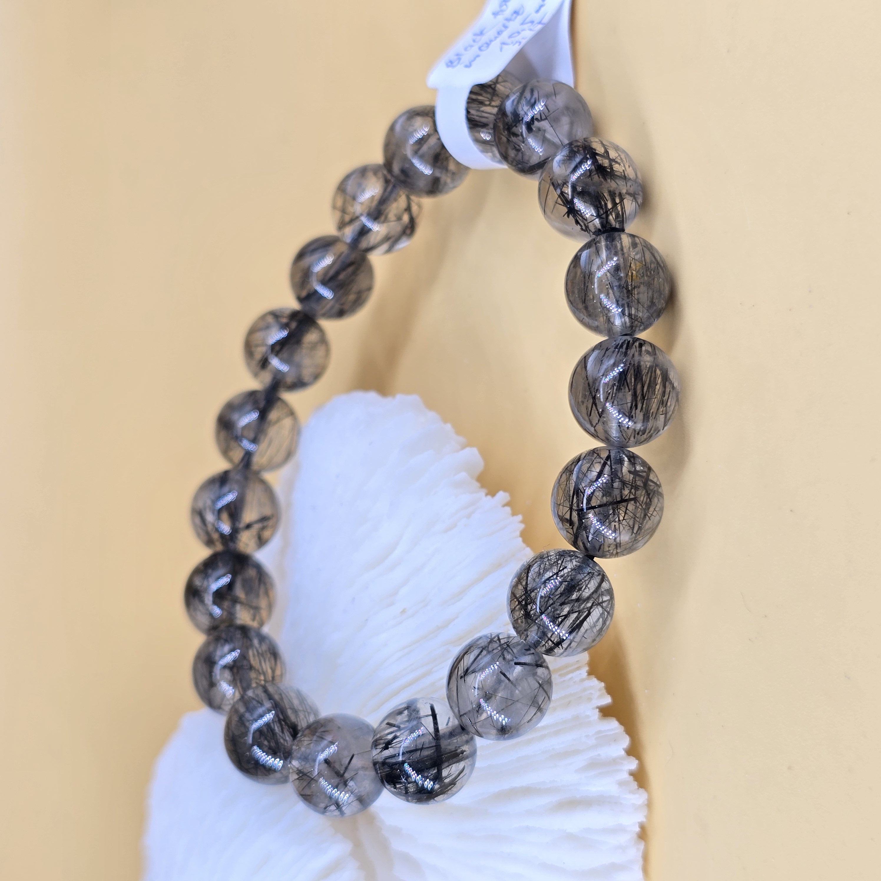 Vòng Thạch Anh Tóc Đen Black Tourmaline In Quartz_thumbnail_7