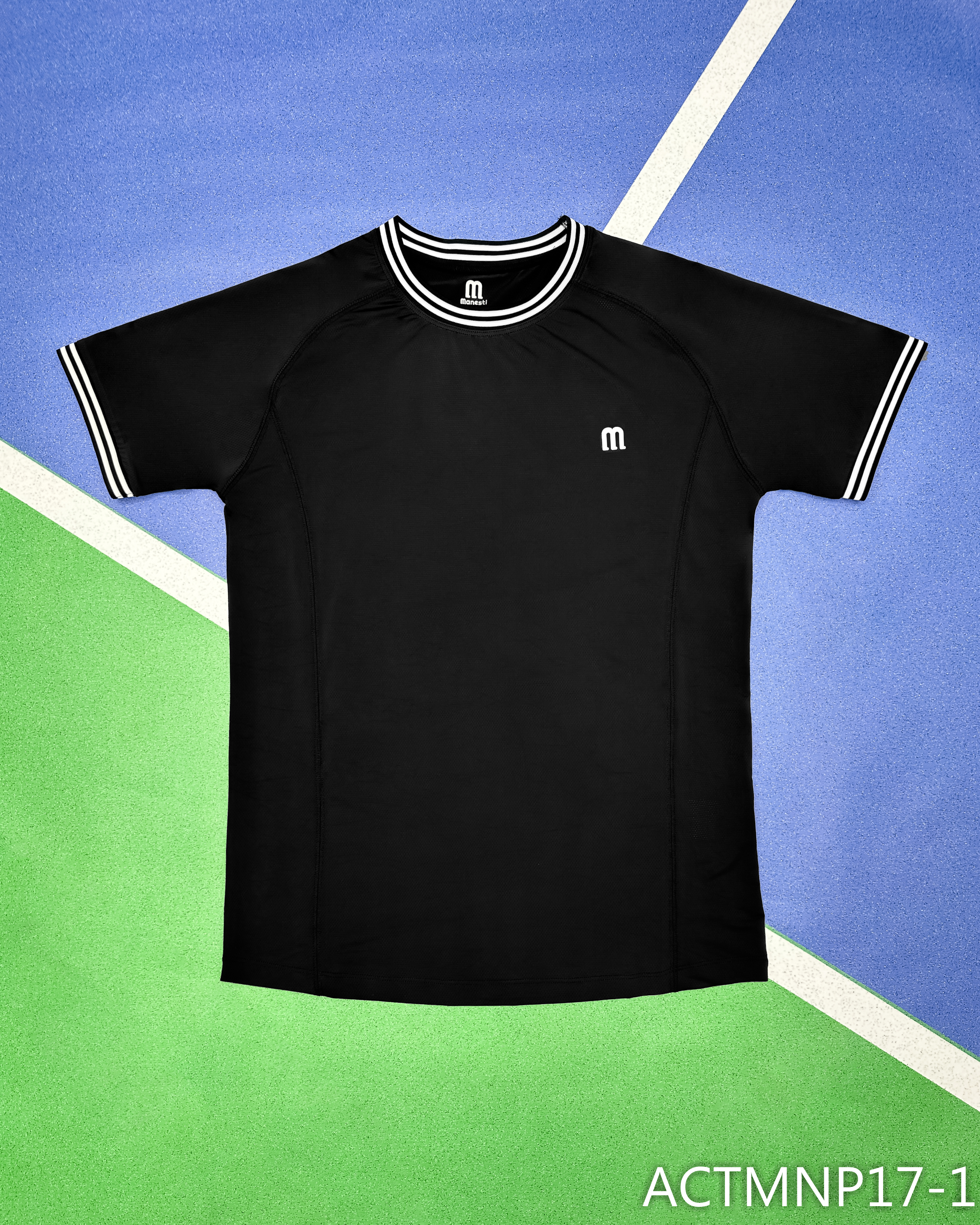 Áo thun thể thao nam chơi Pickleball/Tennis AirMesh Manesti_thumbnail_46