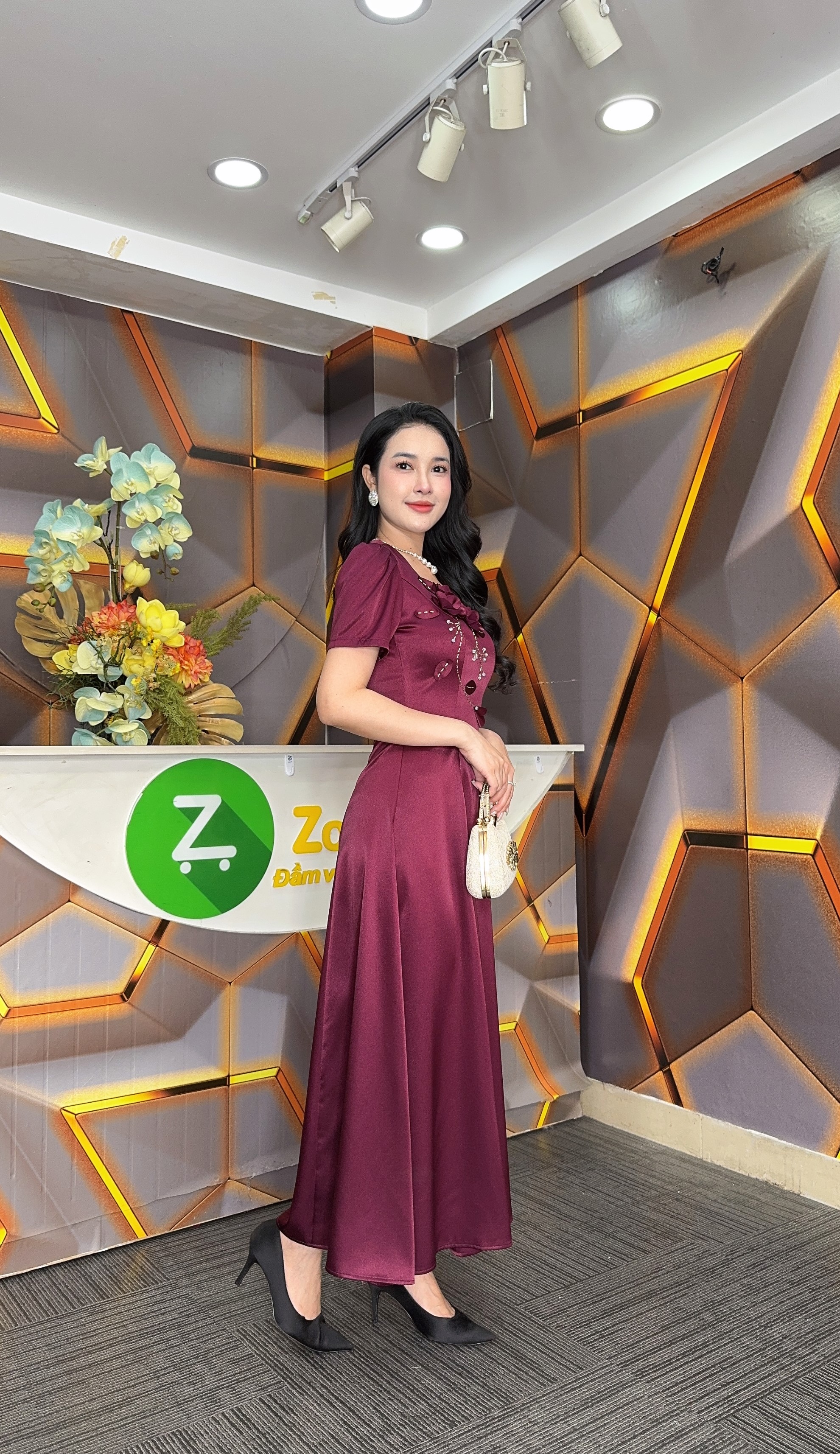 Đầm xòe - Y1912 - Thương hiệu Zonbig_thumbnail_2