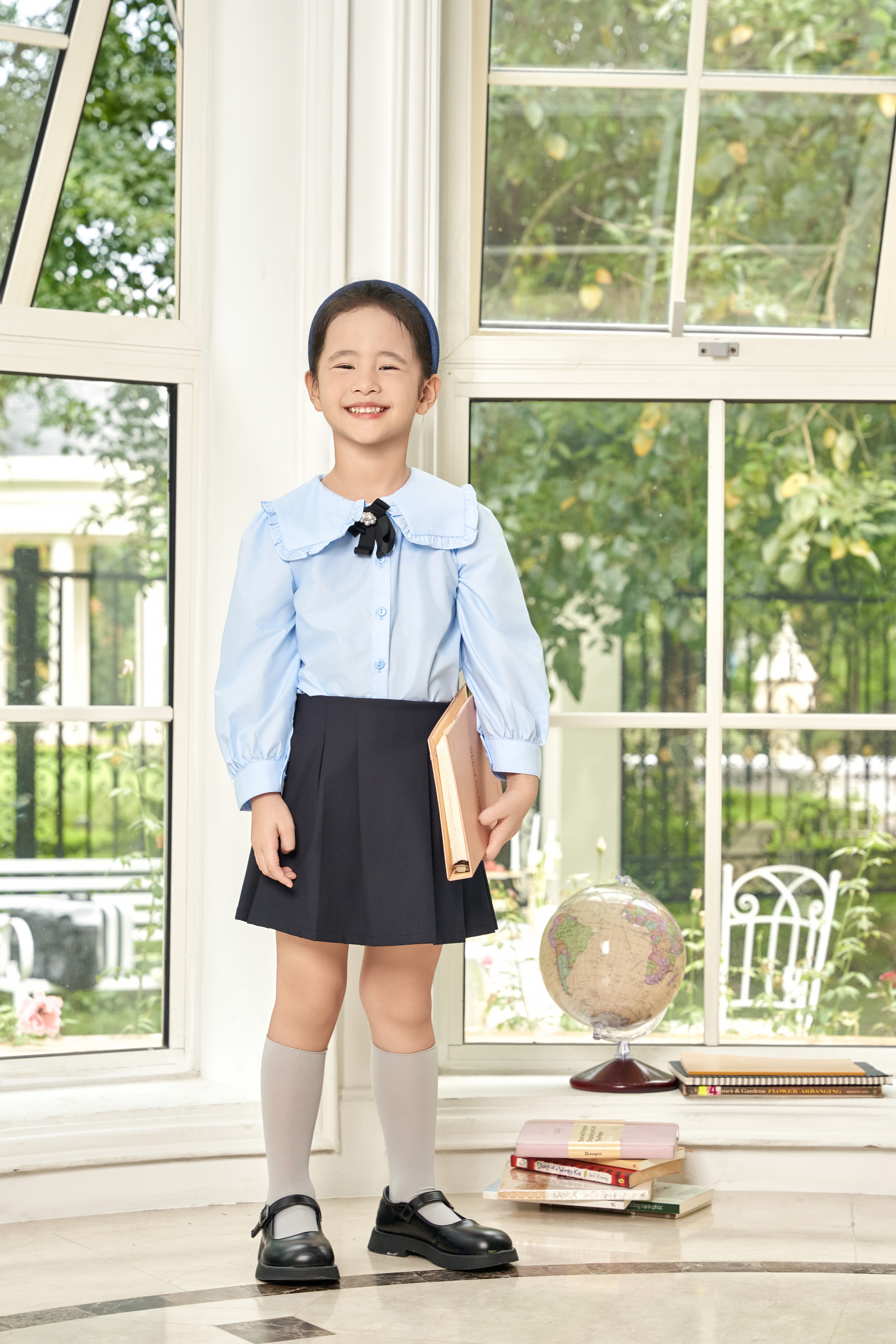 Quần short giả váy xếp ly thân trước_thumbnail_2