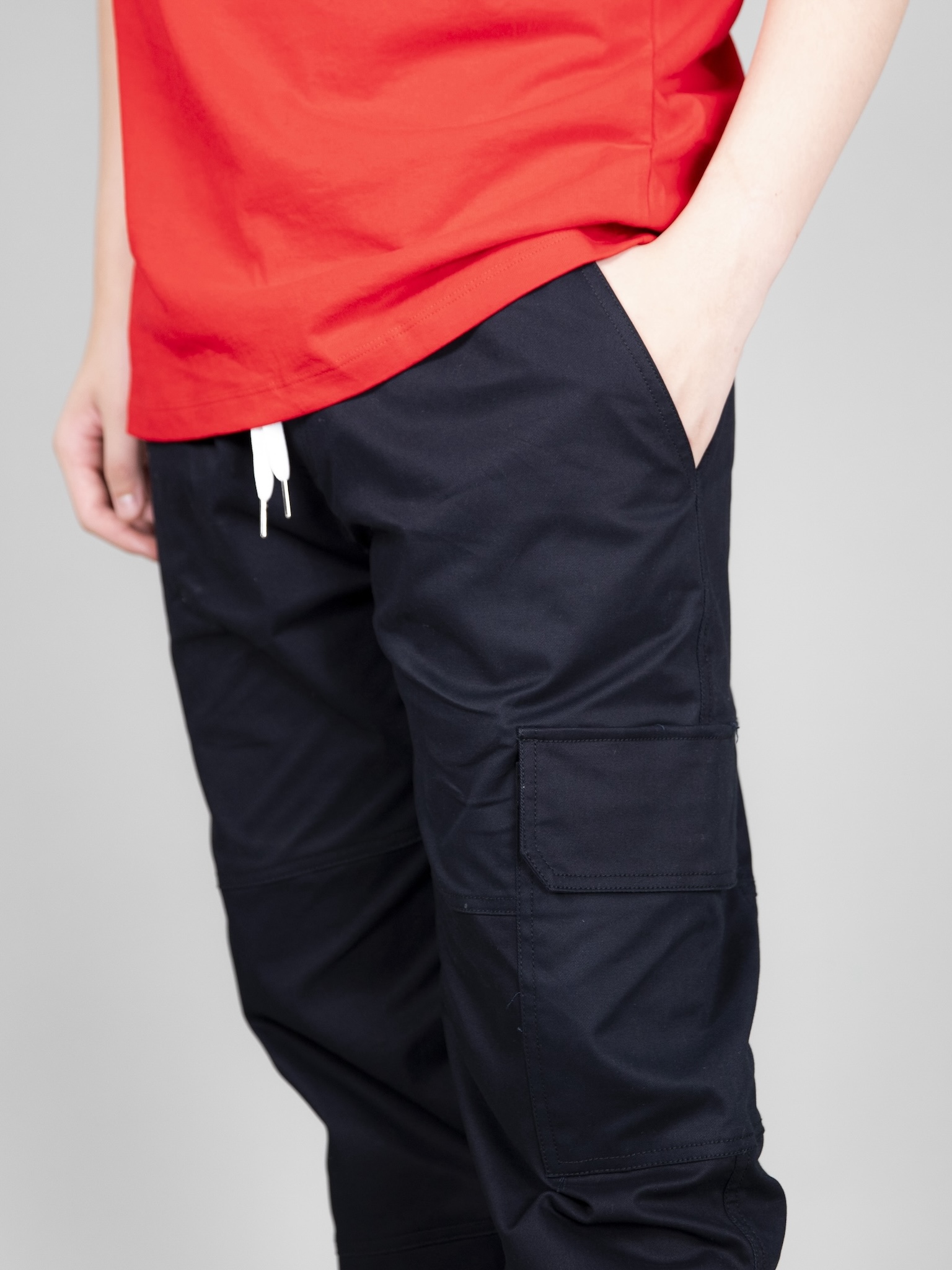 Quần kaki navy chun gấu túi hộp sườn_thumbnail_5