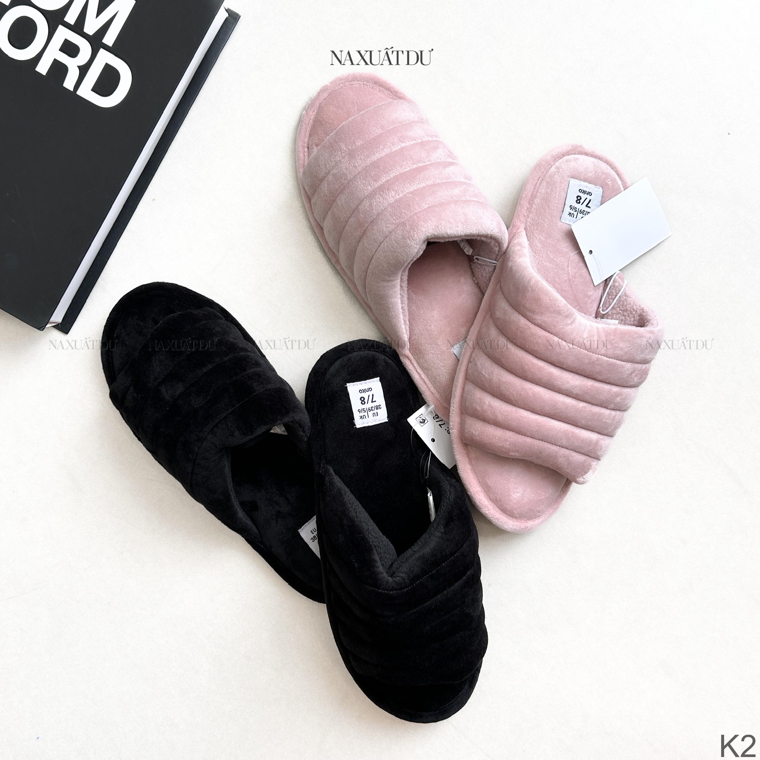 Set 2 đôi dép lông 