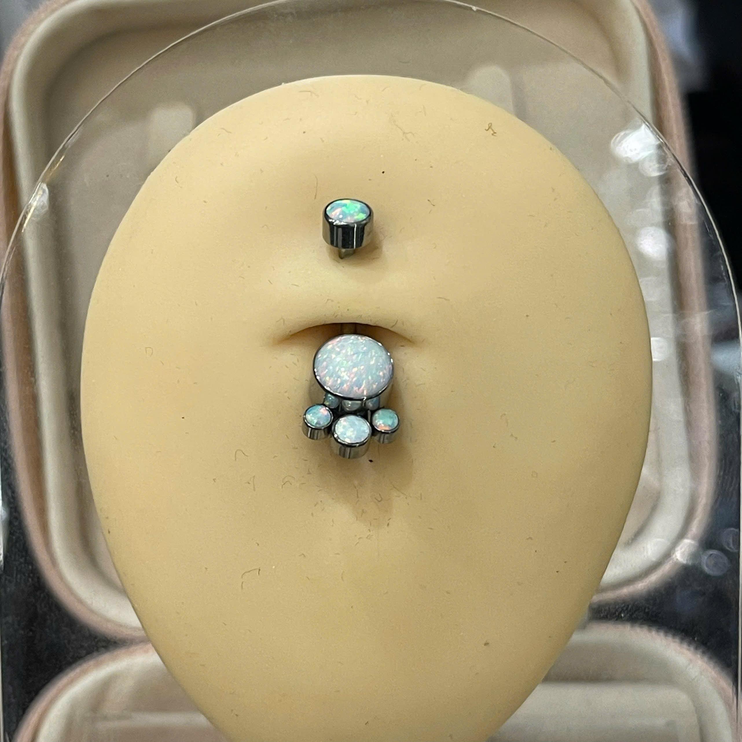 rốn titan đá opal hồng xanh sữa đính ba đá tròn_thumbnail_3