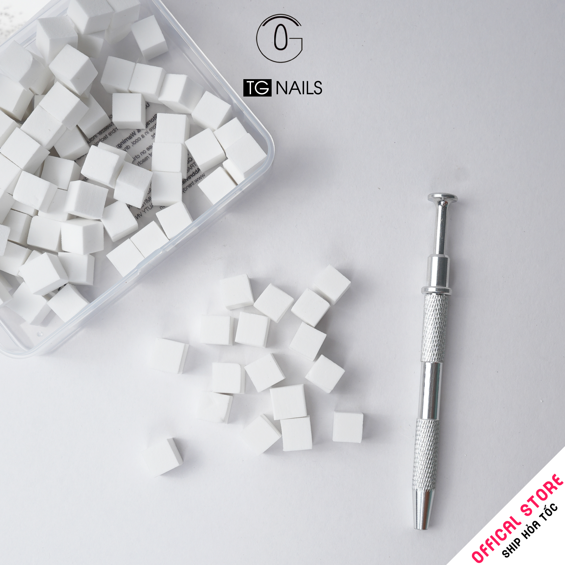 Hộp mút dặm ombre kèm bút gắp Trendy Nail_thumbnail_3