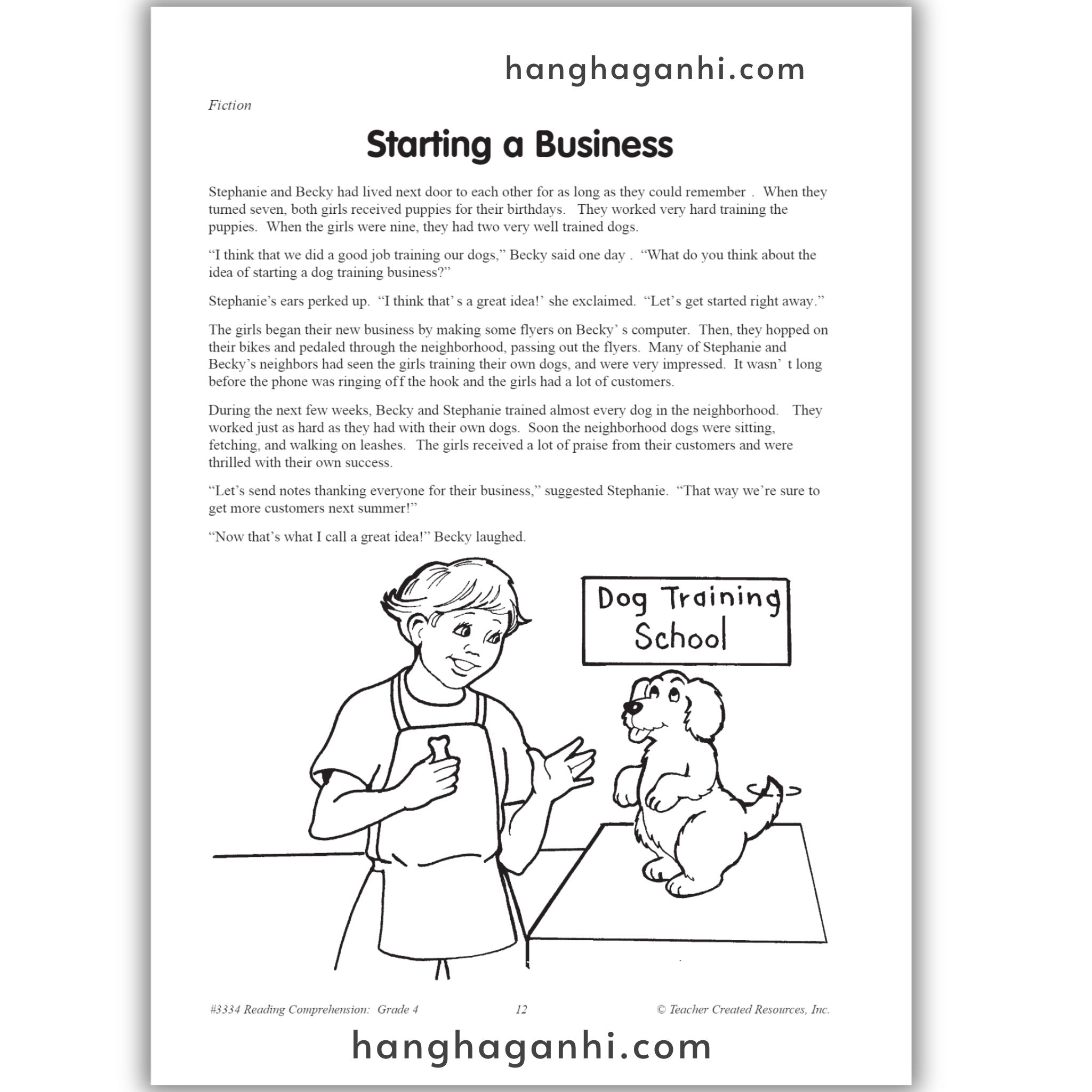Reading Comprehension Grade 4 Teacher Created Resources, sách đọc hiểu lớp 4_thumbnail_11