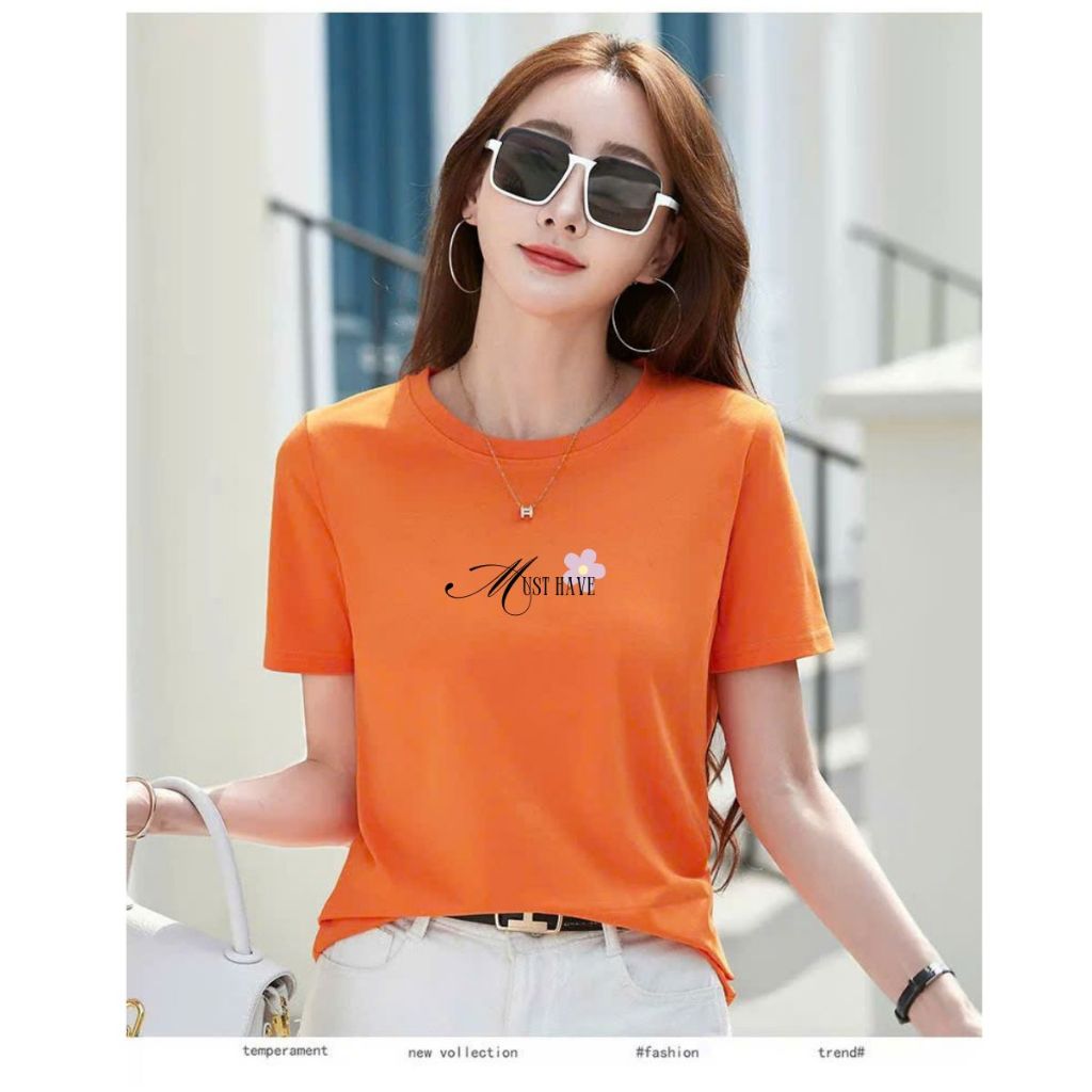 [Form Vừa] Áo phông nữ Loza chất liệu thun cotton mềm mịn in chữ Must have - Mã VT7965_thumbnail_3