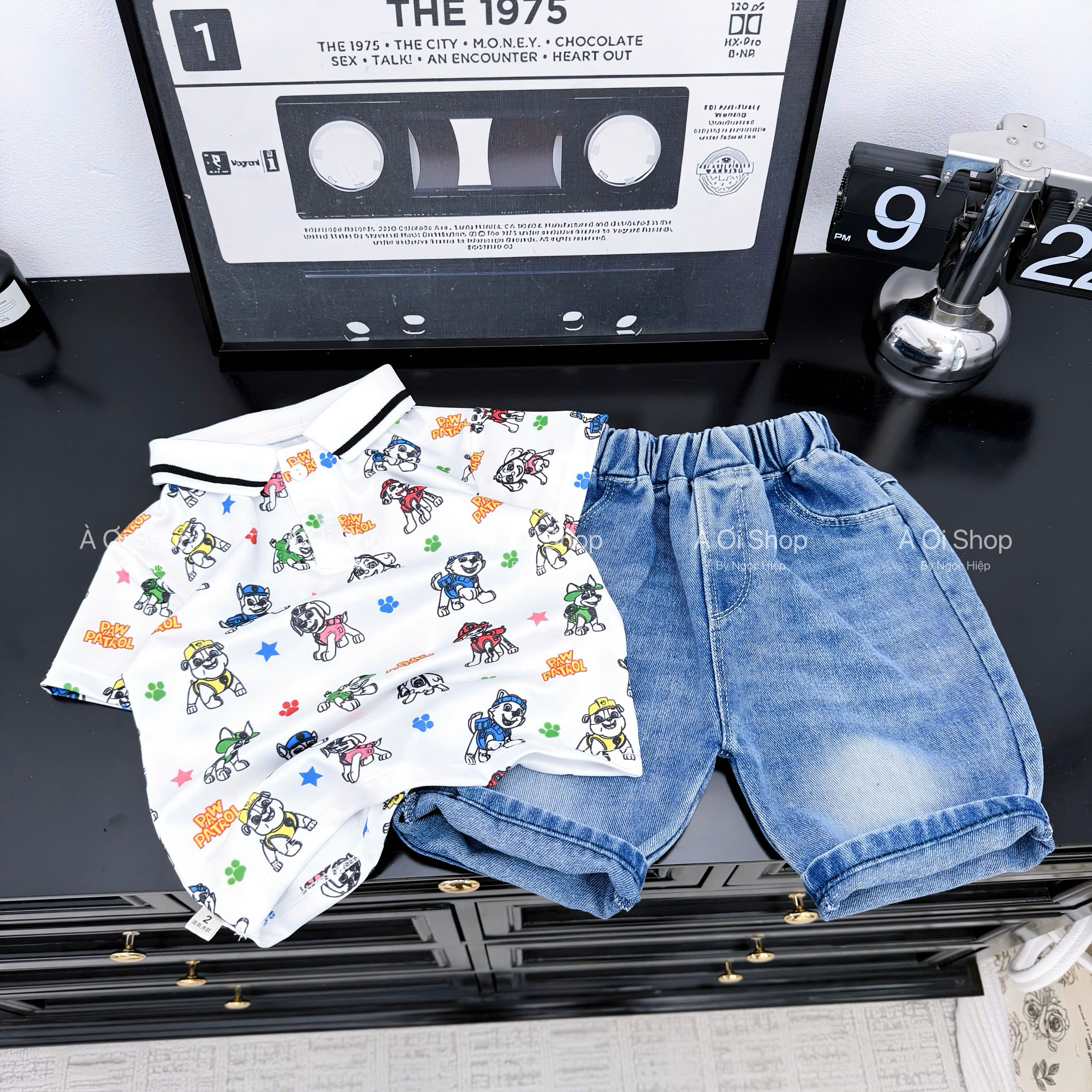 C84 BỘ POLO QUẦN BÒ CHÓ CỨU HỘ MỚI- A116.856