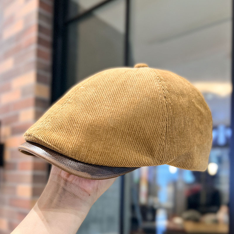 Mũ beret vải nhung tăm nam & nữ HZ2440_thumbnail_7