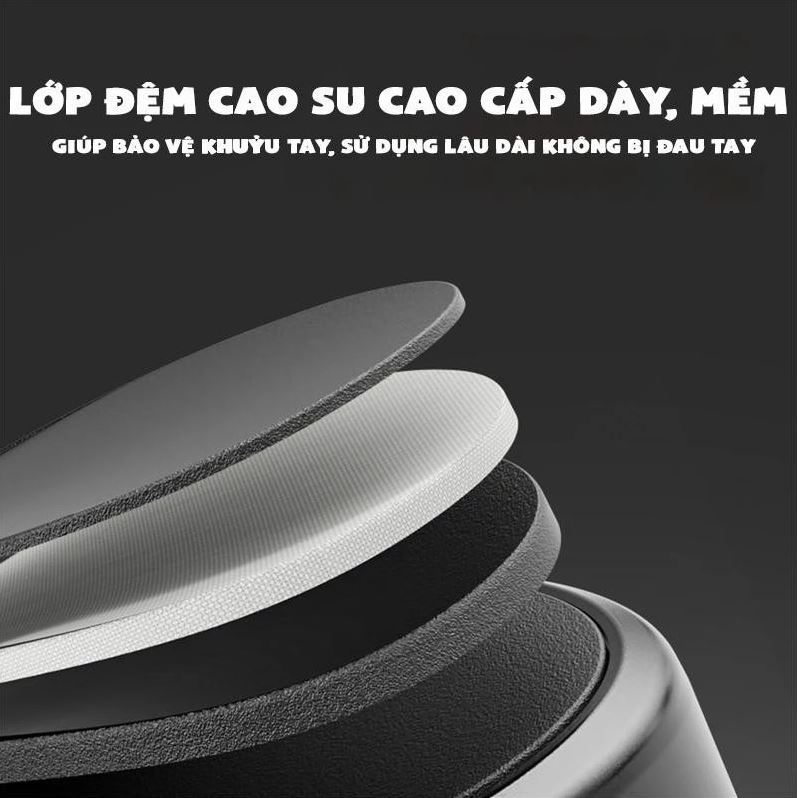 Máy Tập Bụng 4 Bánh Trợ Lực 2024 Tặng Kèm Thảm Tập Và Đệm Kê Gối_thumbnail_6