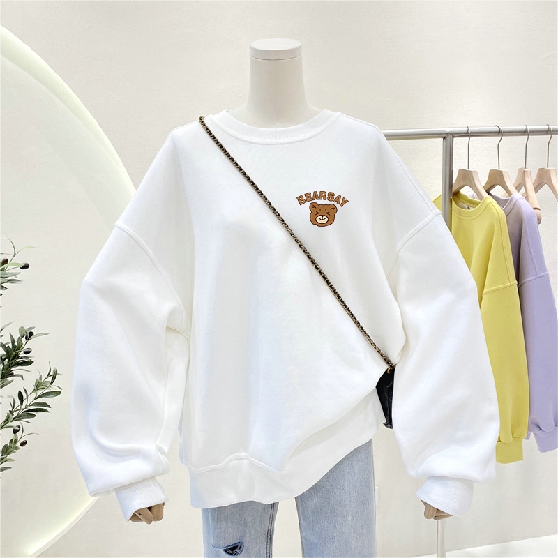 Áo sweater trắng nữ in hình nhiều mẫu - Loza G0114_thumbnail_4