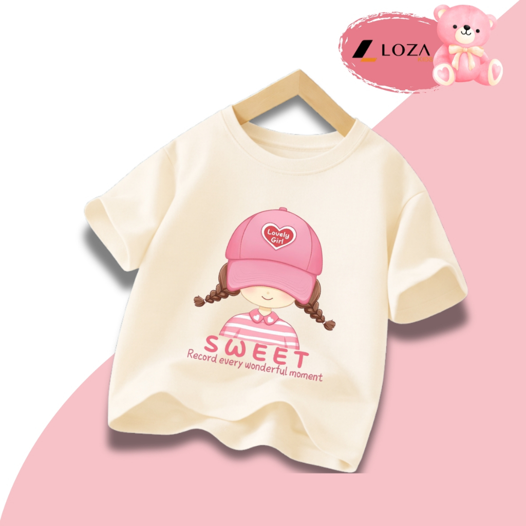 Áo thun bé gái hình nhiều mẫu cute - Loza G0450_thumbnail_6