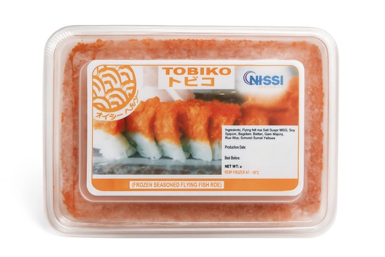 TOBIKO (trứng cá chuồn màu cam, xanh, đen, đỏ) _thumbnail_6