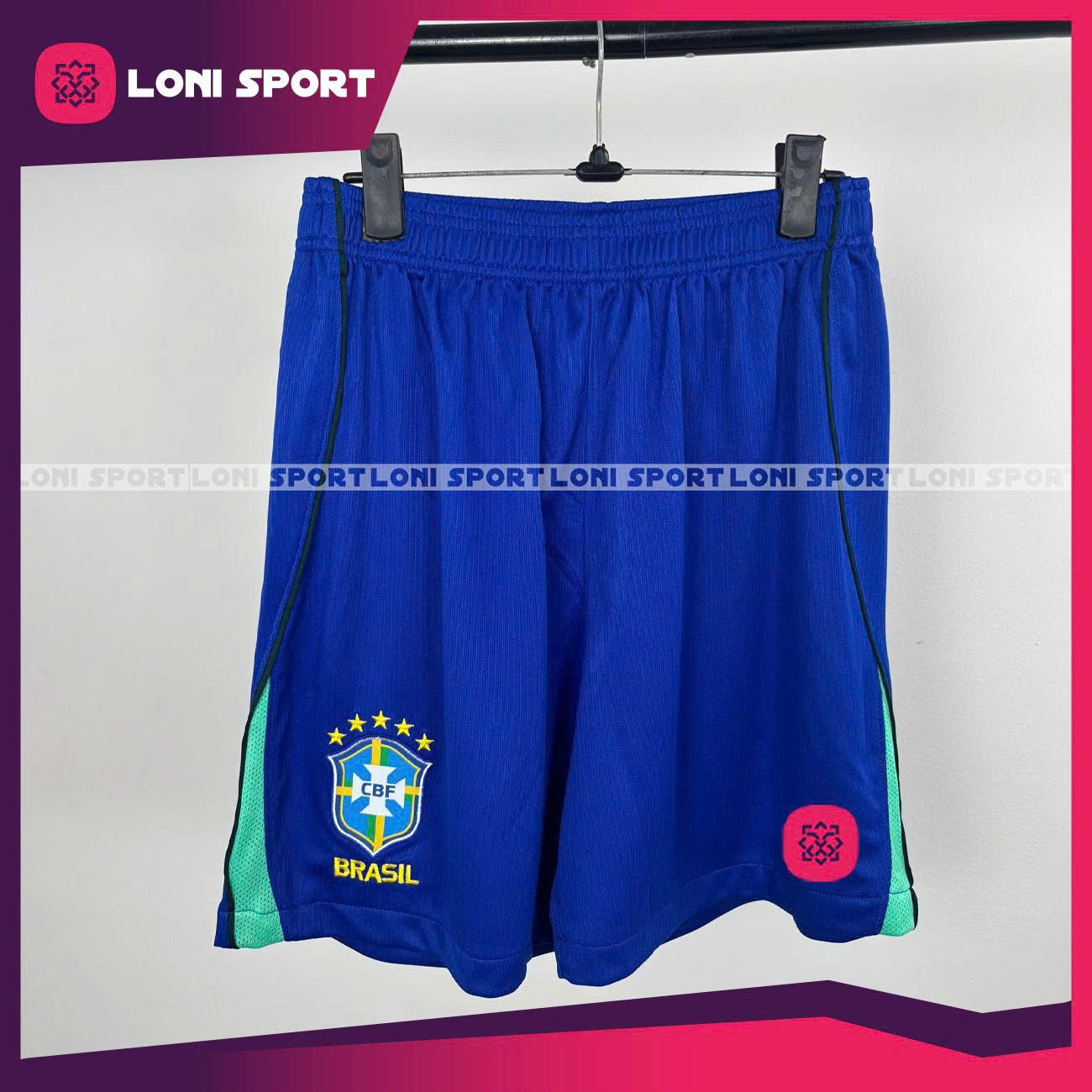 Quần Brazil sân nhà xanh WC26