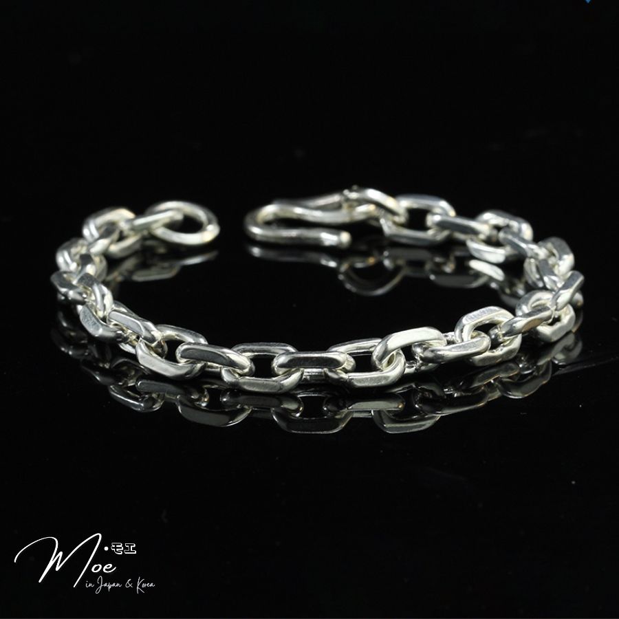 MT2 - Lắc tay nam họng xích vuông bản nhỏ (7c)_thumbnail_1