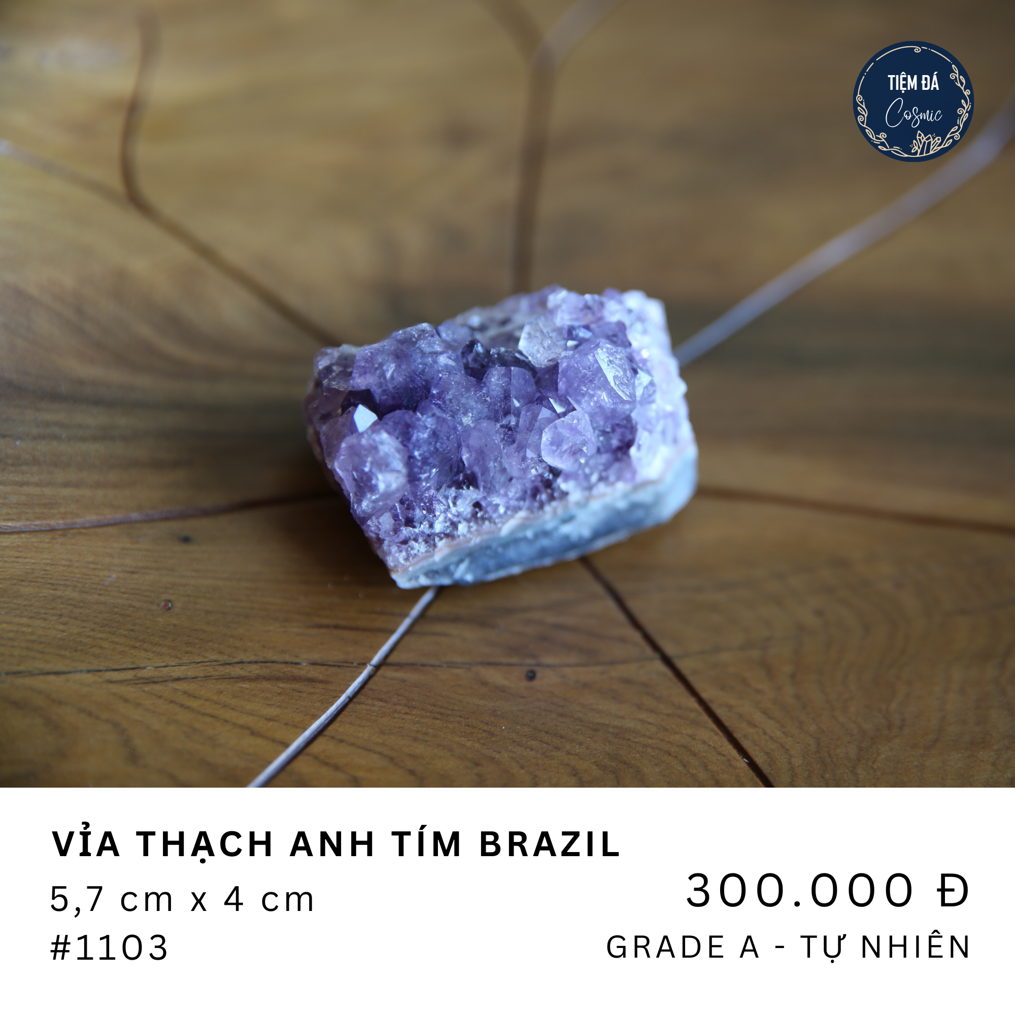 Vỉa Thạch Anh Tím Tinh Thể Tự Nhiên - Brazil_thumbnail_5