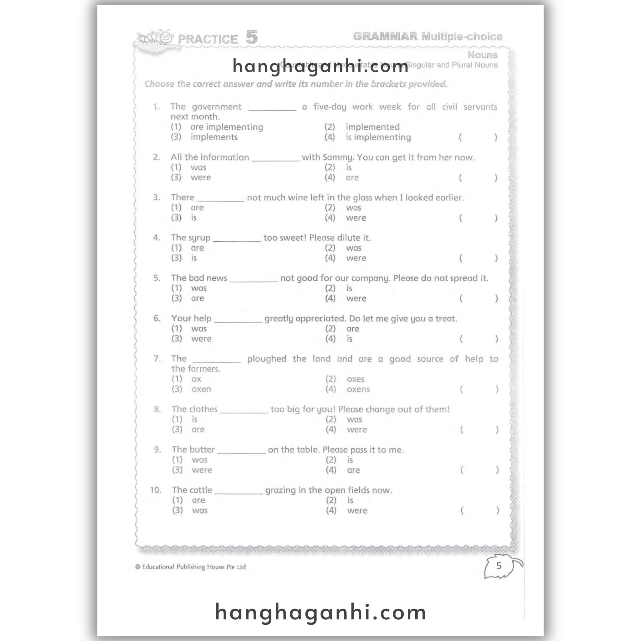 Complete Practice Book for Grammar, Vocabulary & Comprehension Primary 5_thumbnail_9