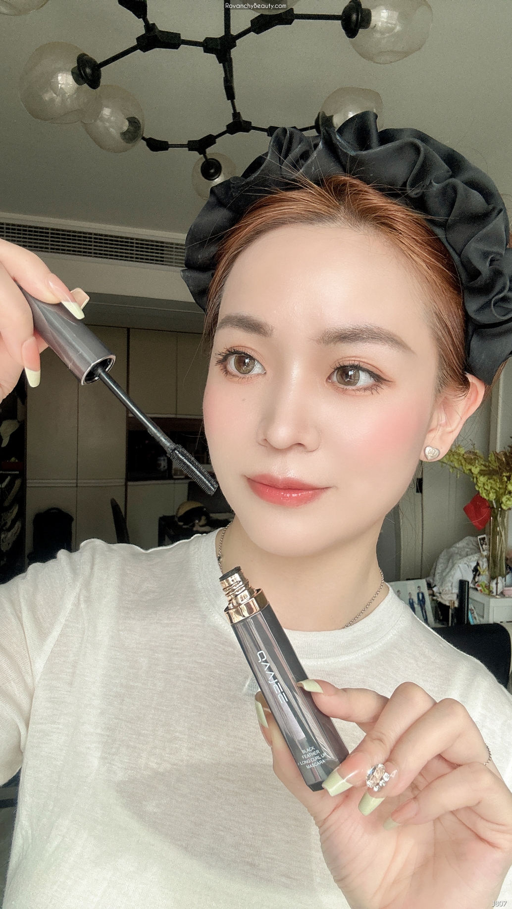 Mascara QAAJEE J807 - Làm Dài Và Cong Mi, Chống Trôi, Bền Màu Suốt 24H_thumbnail_17