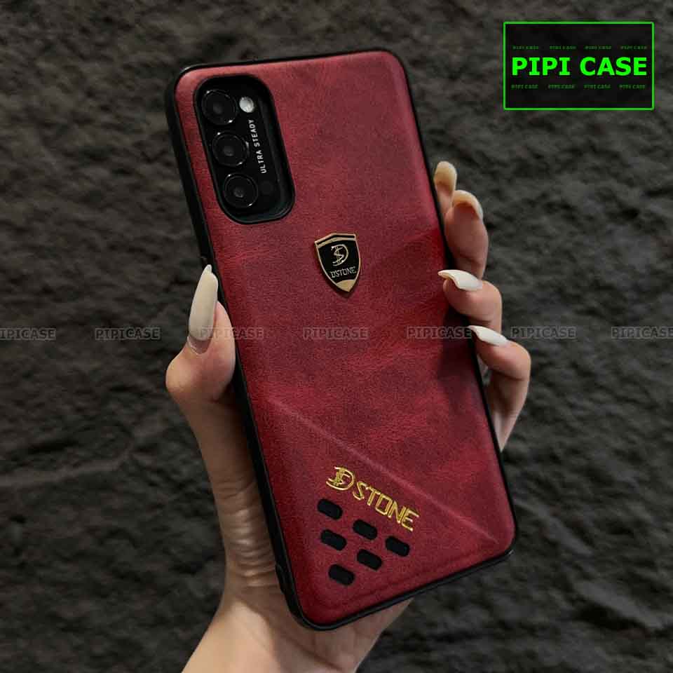 Ốp Lưng Oppo Reno 4 - DStone - Đỏ
