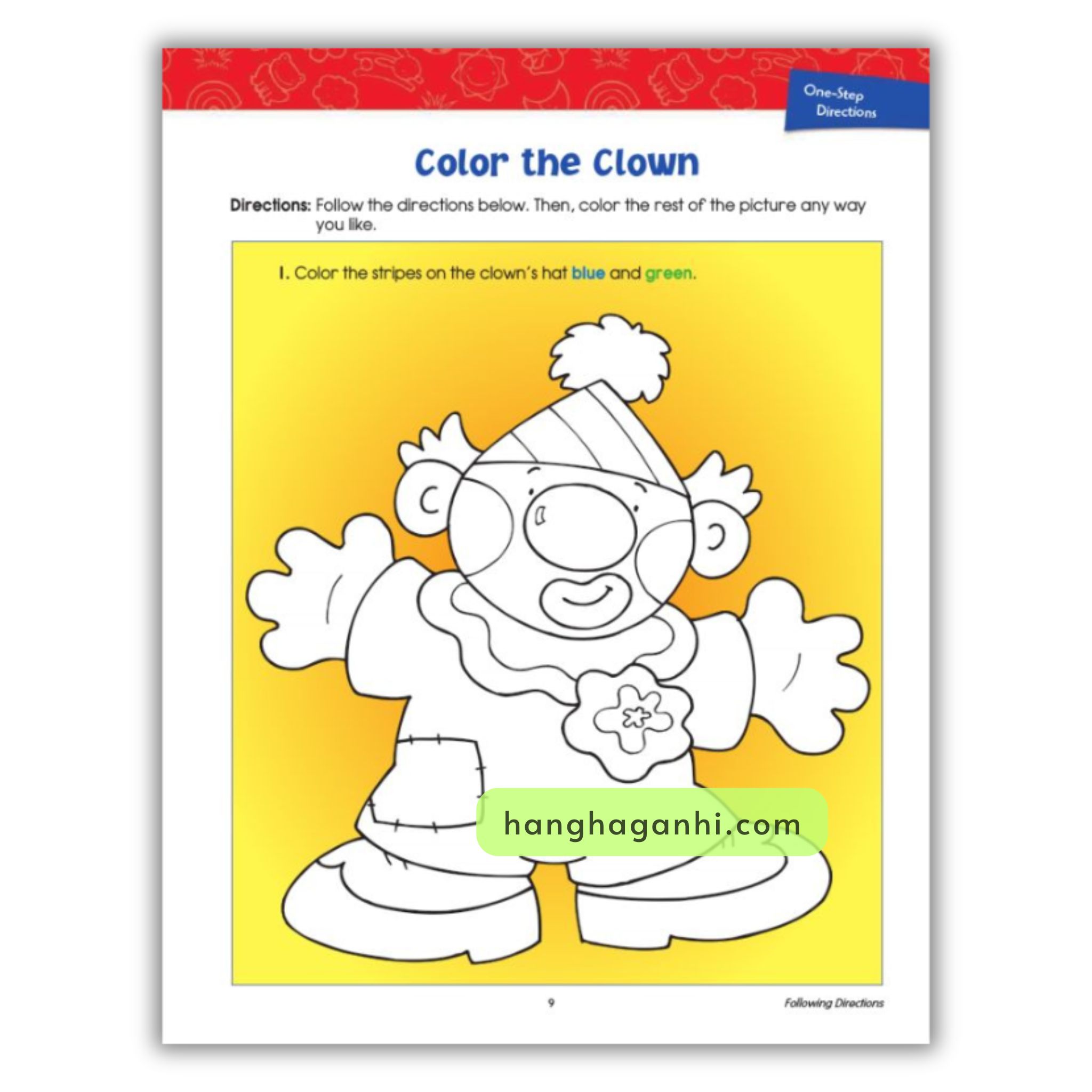 Spectrum 3+ Following Directions Basic Beginnings, sách Mỹ cho bé_thumbnail_7