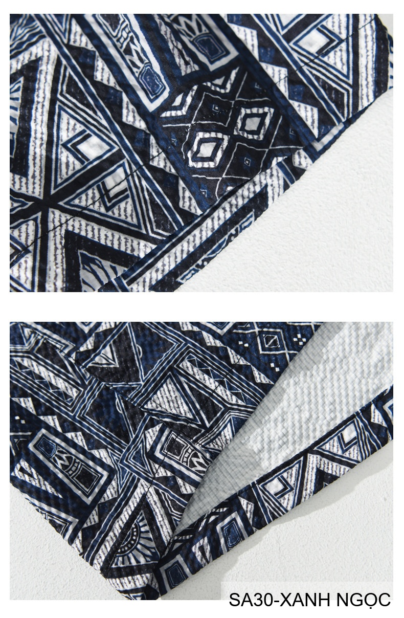 SA30 - Áo sơ mi nam ngắn tay in hoa kiểu Nhật, chất liệu polyester mềm mại, phong cách tươi tắn_thumbnail_10