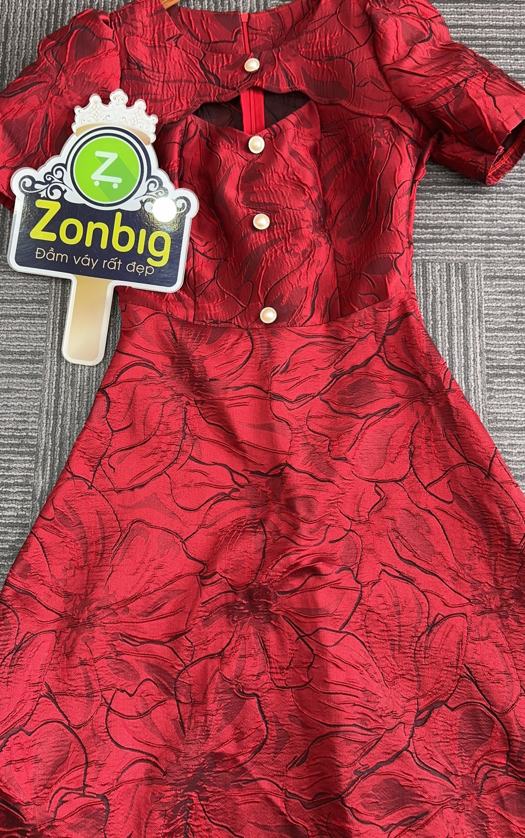 Đầm xòe - Y1875 - Thương hiệu Zonbig_thumbnail_7
