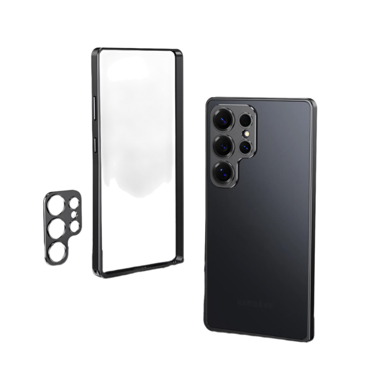 ỐP LƯNG SAMSUNG KHUNG VIỀN KIM LOẠI KÈM CỤM BẢO VỆ CAMERA BẰNG KIM LOẠI  CỰC ĐẸP