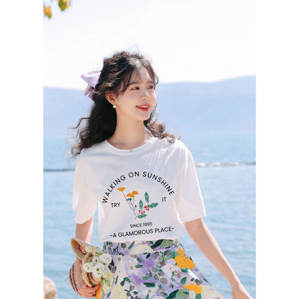 Áo thun nữ màu xinh form vừa regular ARD928 Miucho Chic in mix_thumbnail_4