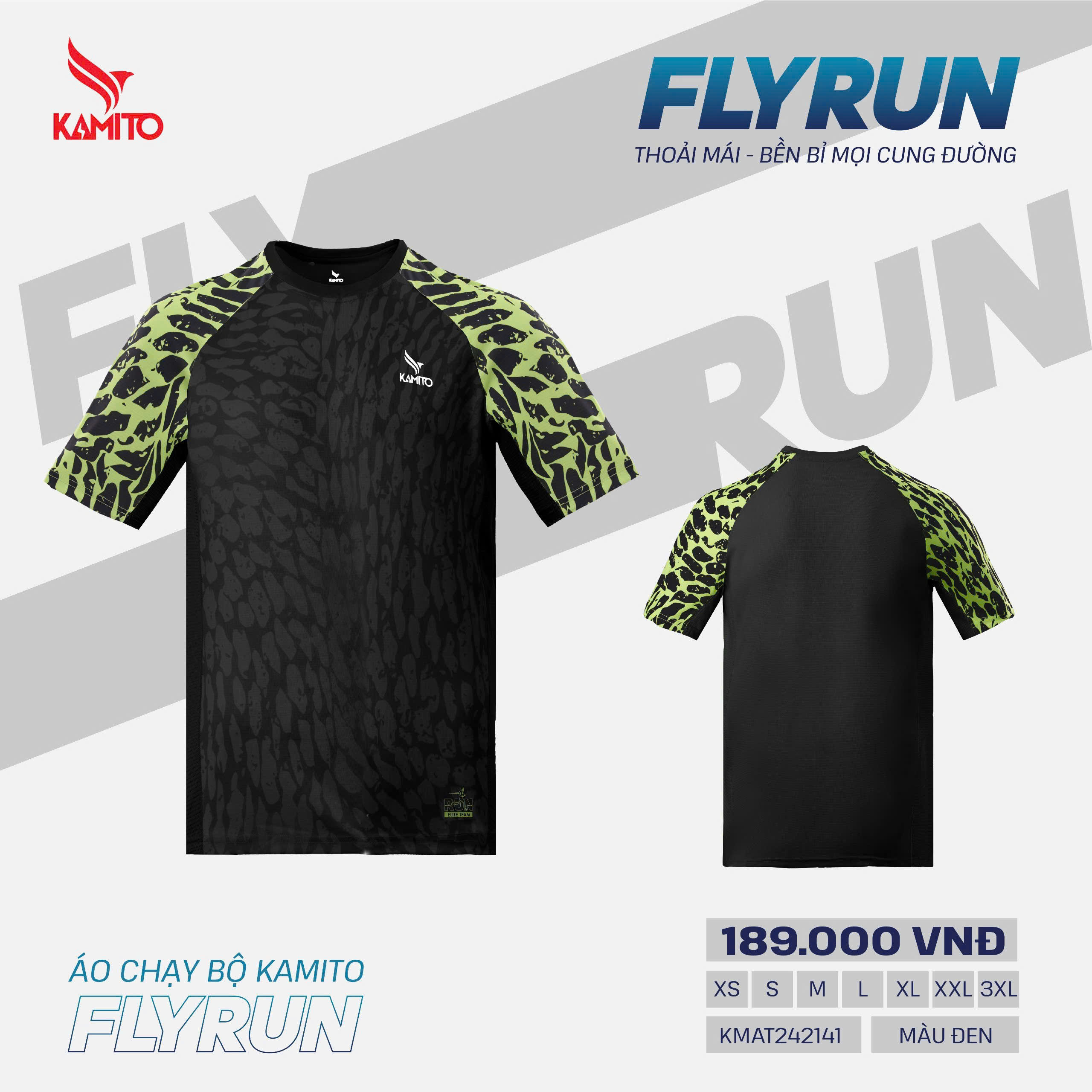 Áo cầu lông/pickleball Kamito Flyrun - Chính hãng (nhận đặt từ 5 áo)_thumbnail_0