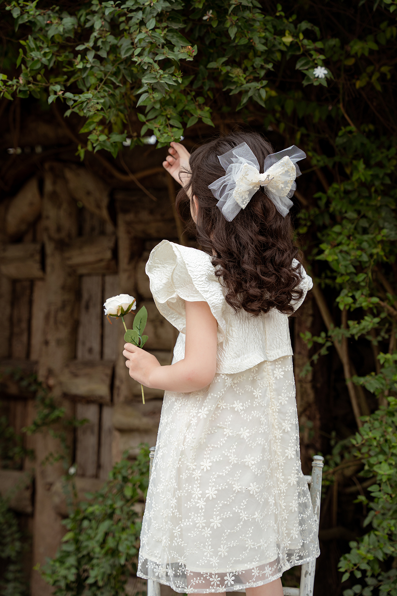 Váy suông tay 2 tầng đính nơ ngọc_thumbnail_2