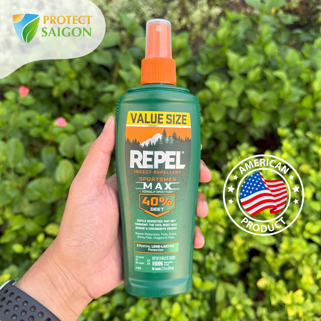 Xịt chống vắt, chống muỗi & côn trùng Repel 40 (222ml) - Mỹ_thumbnail_5