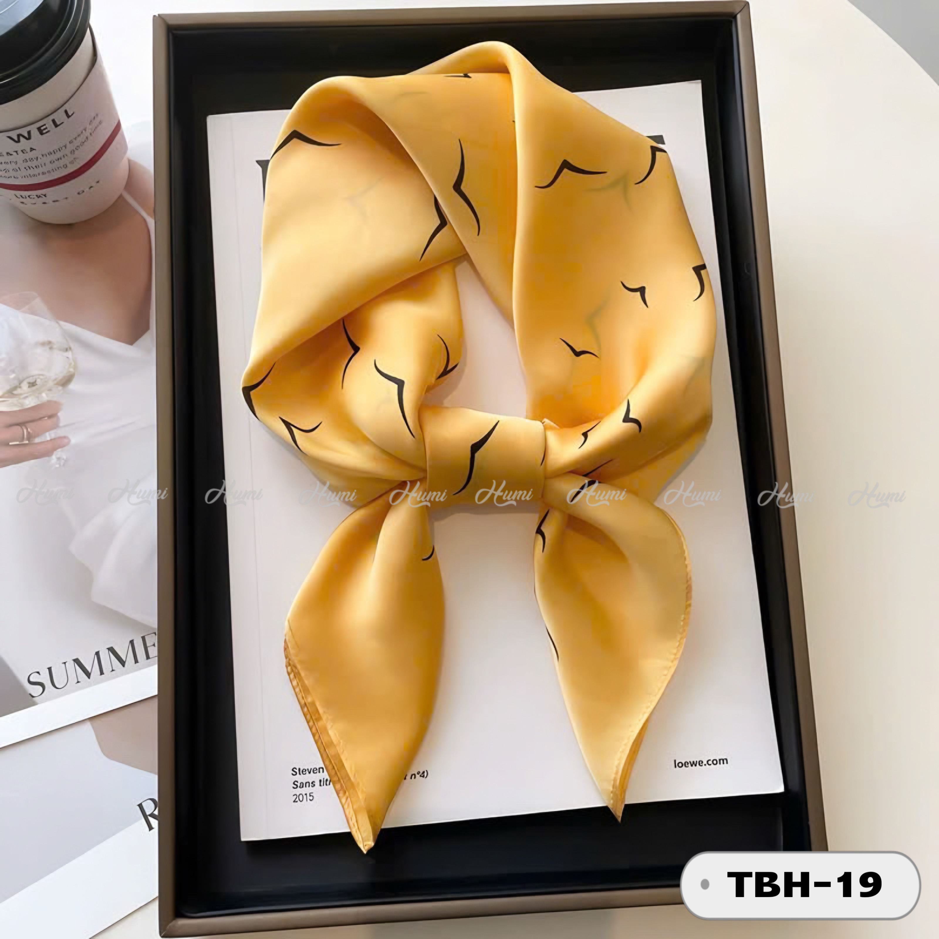 KHĂN LỤA VUÔNG HQ 70x70CM (TBH19)