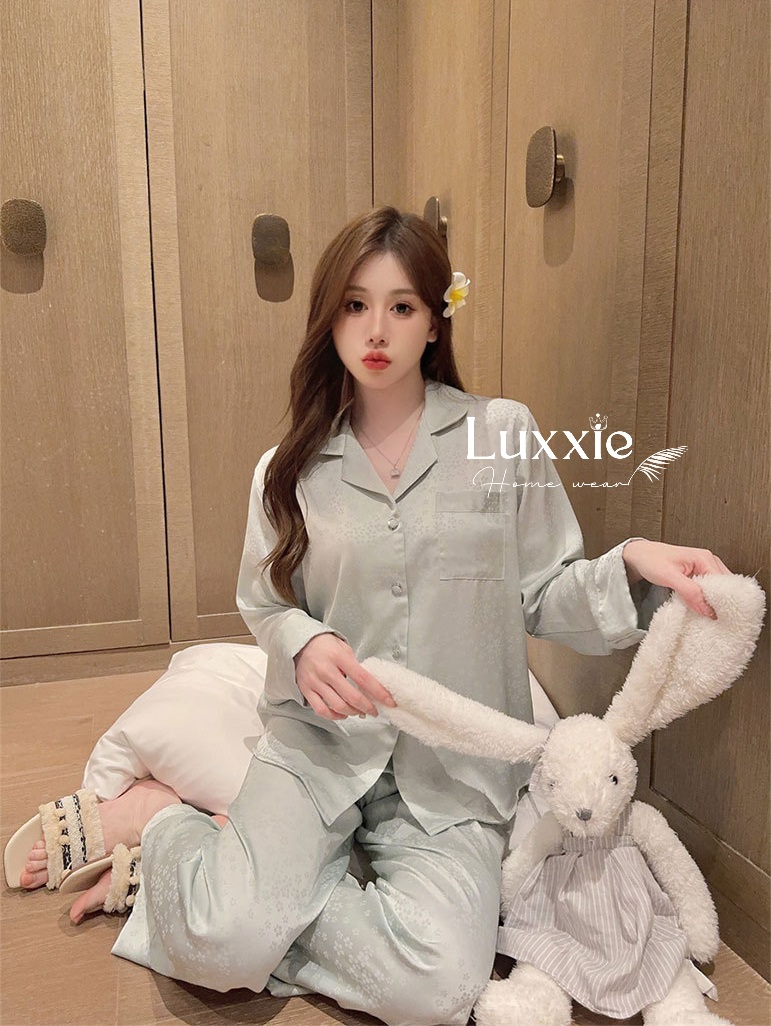 LEDAI04 Pijama lụa xanh hoa nhí_thumbnail_4