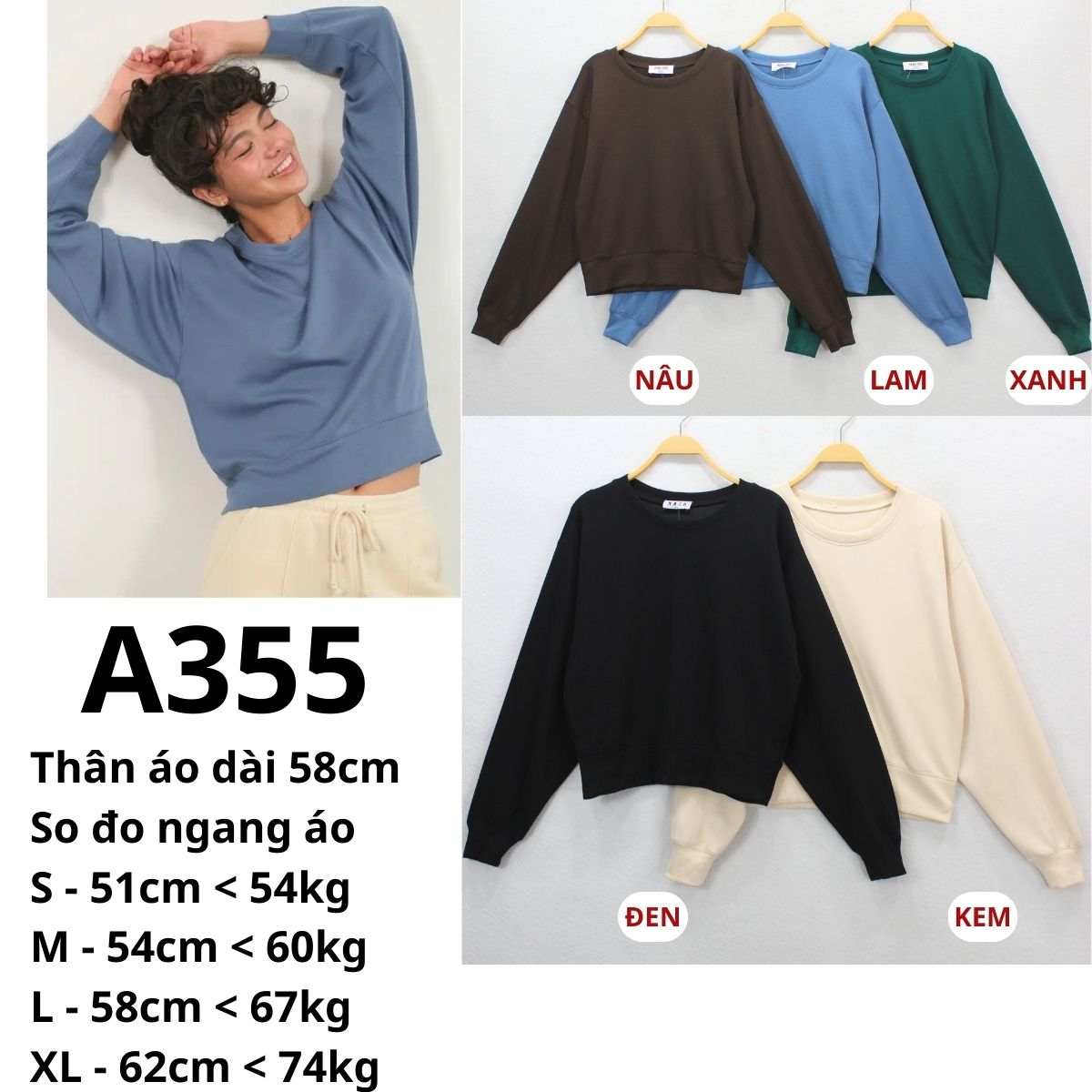 A355 - ÁO SWETER DZERO