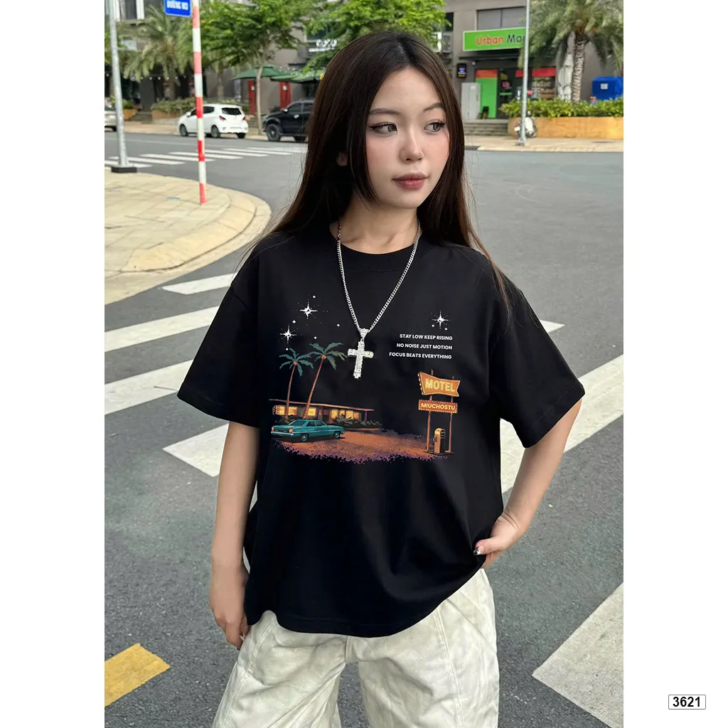 Áo thun boxy nam nữ cổ tròn Miucho Studio 3621_thumbnail_5