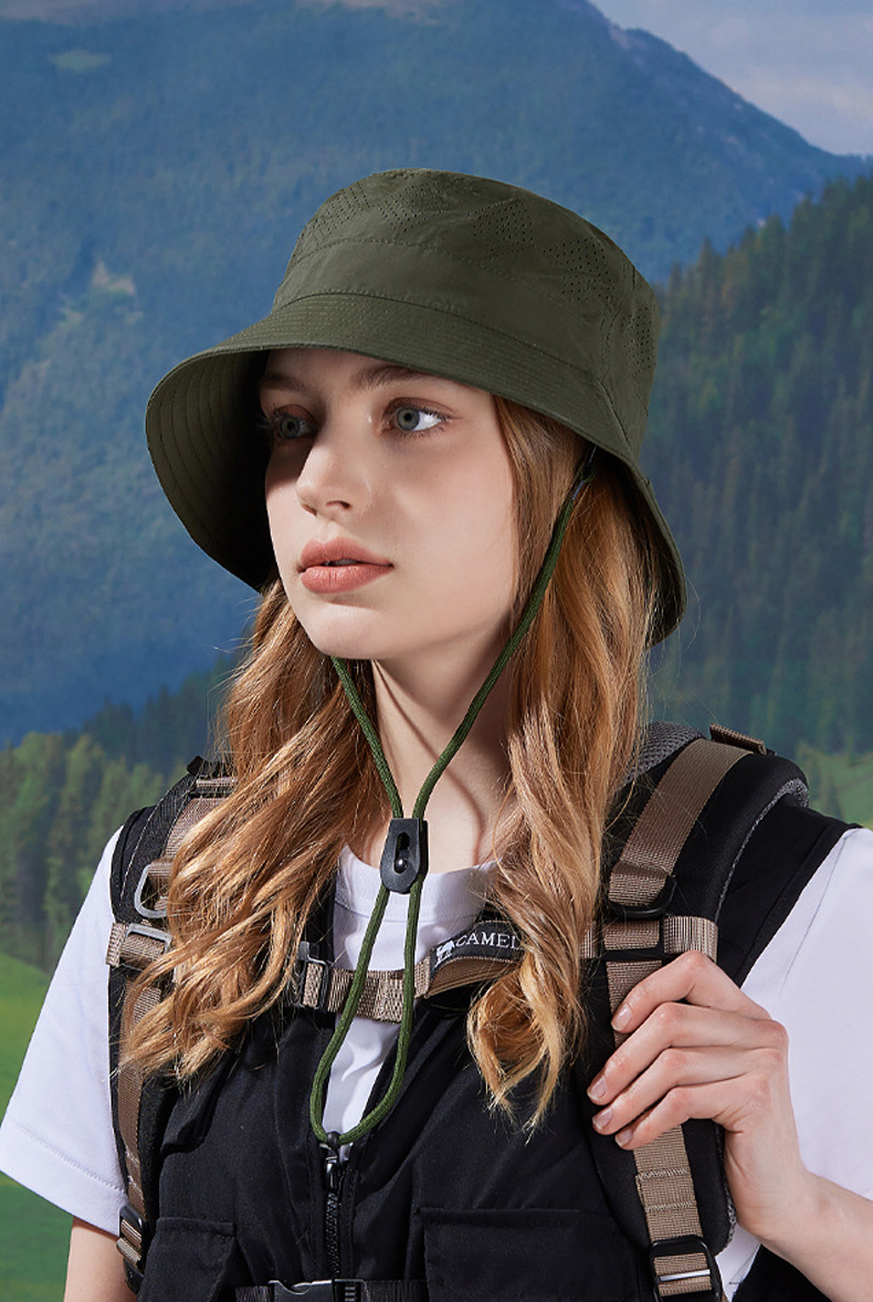 Mũ bucket vành ngắn dã ngoại, leo núi HZ2527