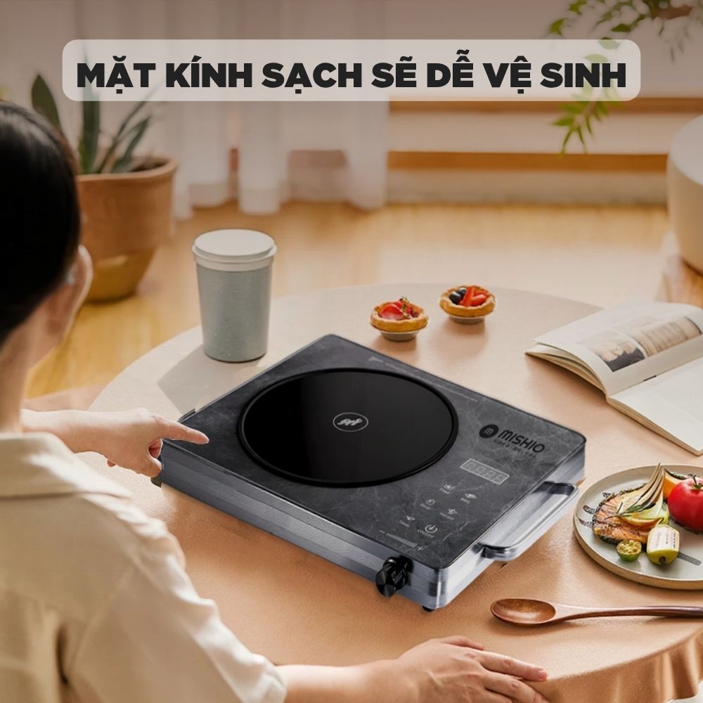 Bếp hồng ngoại Mishio MK417