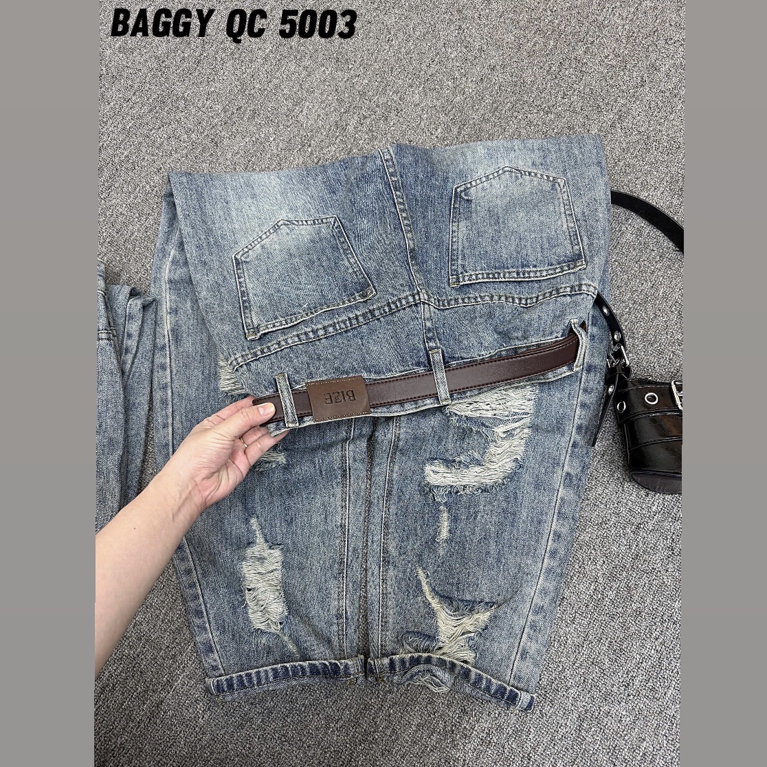Quần baggy jean rách nhiều bigsize QJ5003 dành cho nàng béo mập từ 55-90kg_thumbnail_18