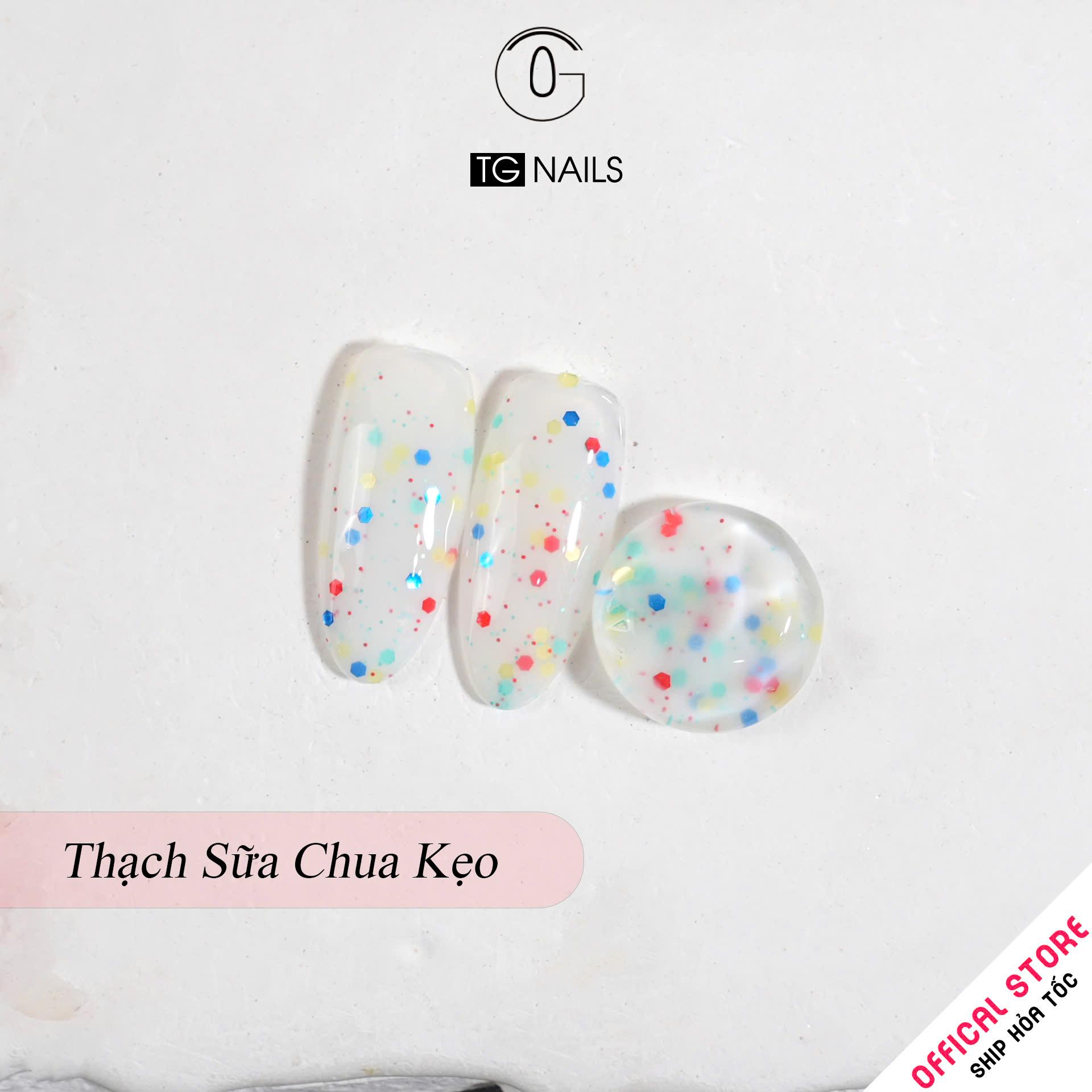 Sơn móng gel TG. Dung tích: 15ml/ lọ. Nhãn hàng TG nail._thumbnail_5