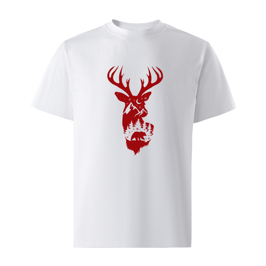 Áo phông nam giáng sinh noel form rộng cổ tròn vải cotton thoáng mát 1792 Miucho Iconic in artwork_thumbnail_17